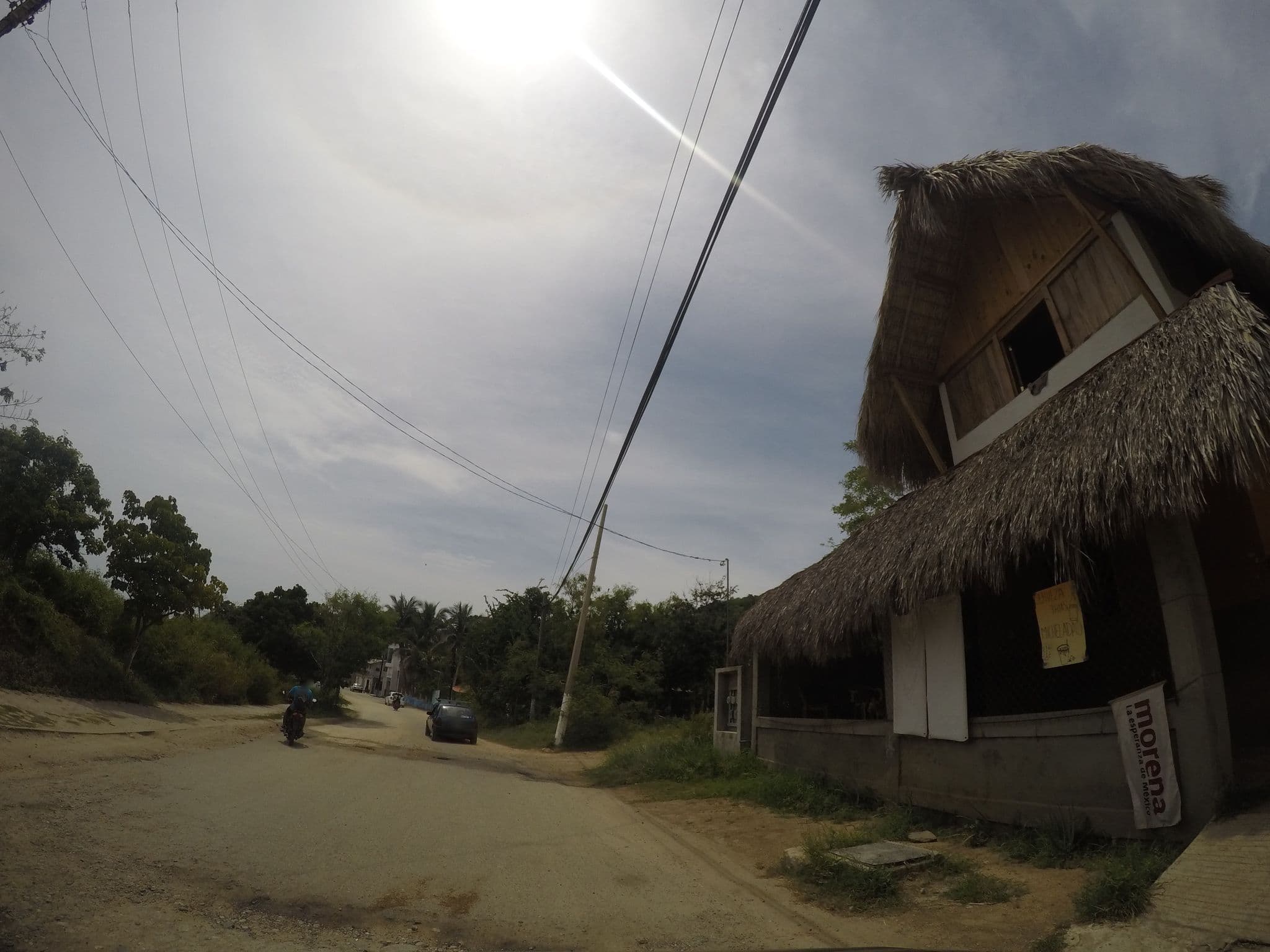 Street view near Cabañas Biuzaa'., Puerto Ángel — © t0mmy (CC BY-SA · Mapillary)