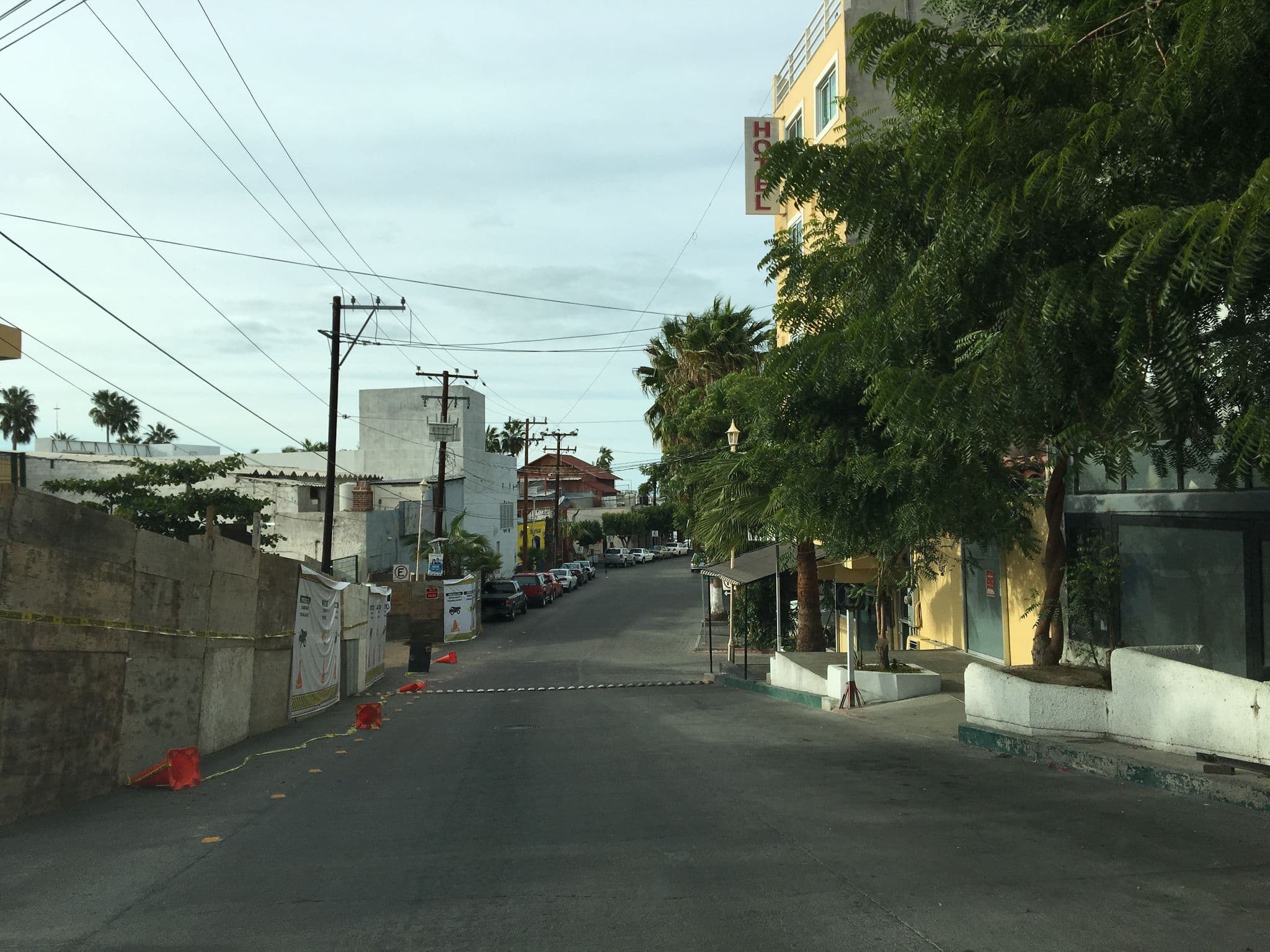 Street view near Hotel Baja South, La Paz — © ccossio (CC BY-SA · Mapillary)