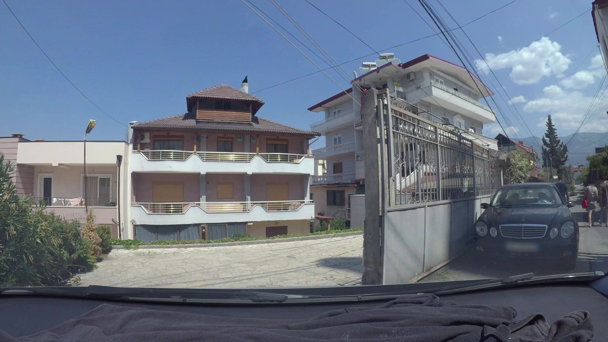 Street view near Ikea, Tirana