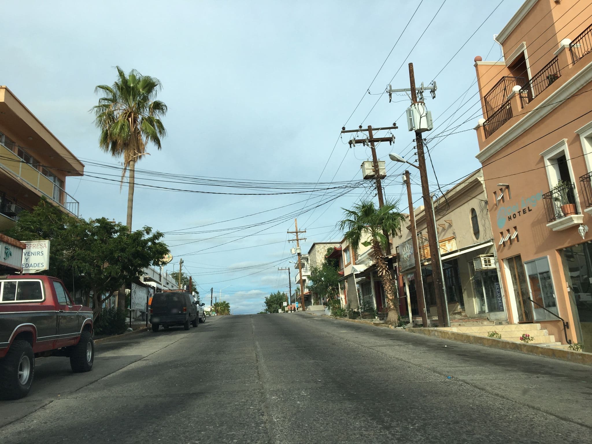 Street view near Hotel del Angel, La Paz — © ccossio (CC BY-SA · Mapillary)
