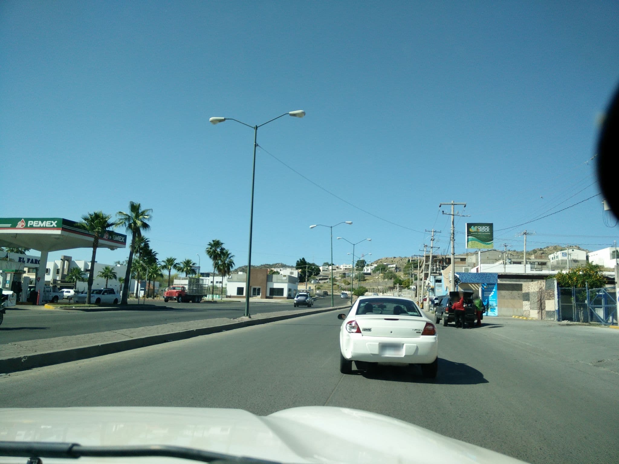 Street view near Motel Avion, Hermosillo — © ccossio (CC BY-SA · Mapillary)