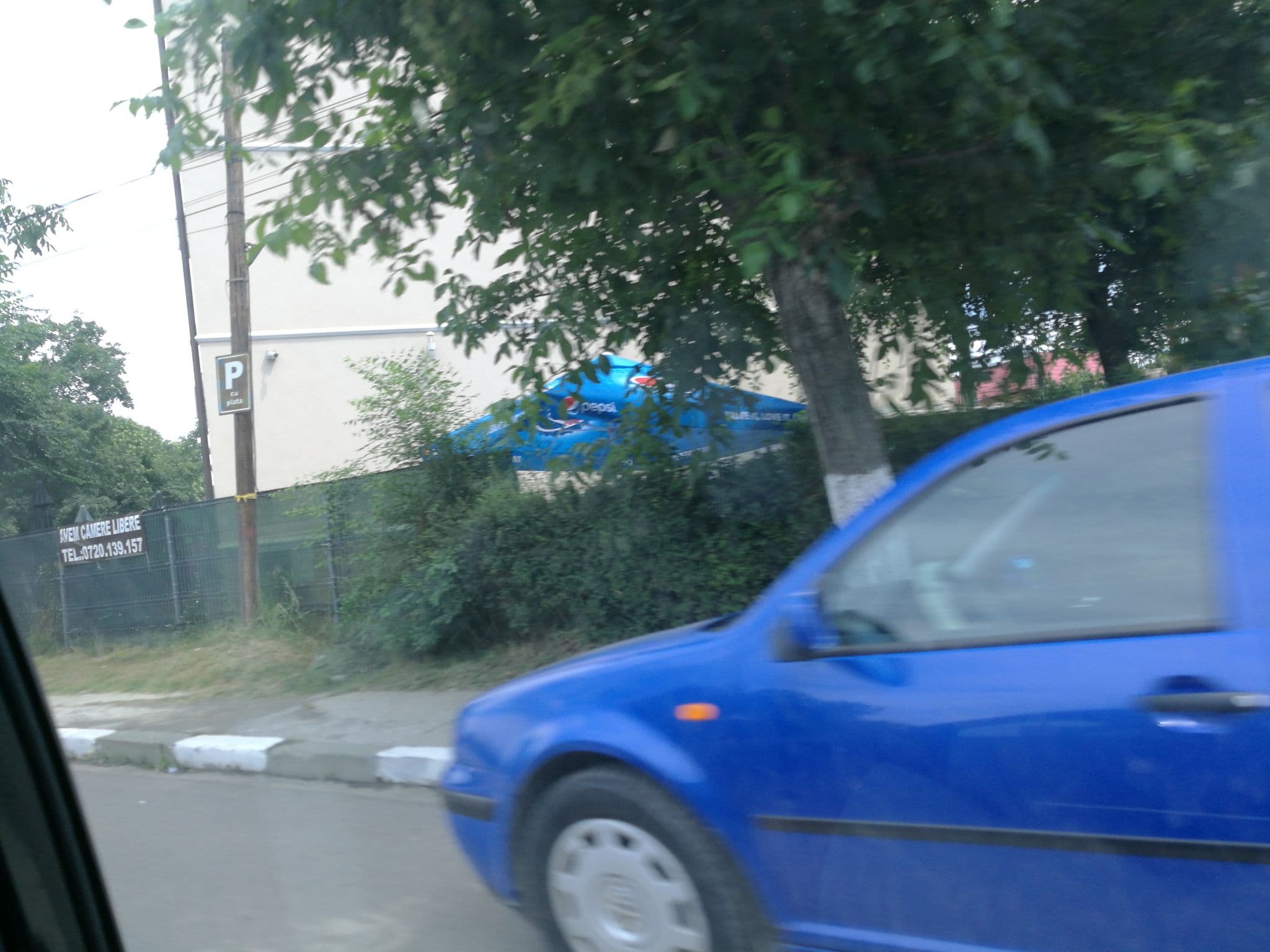 Street view near Vila Carmen, Eforie Nord
