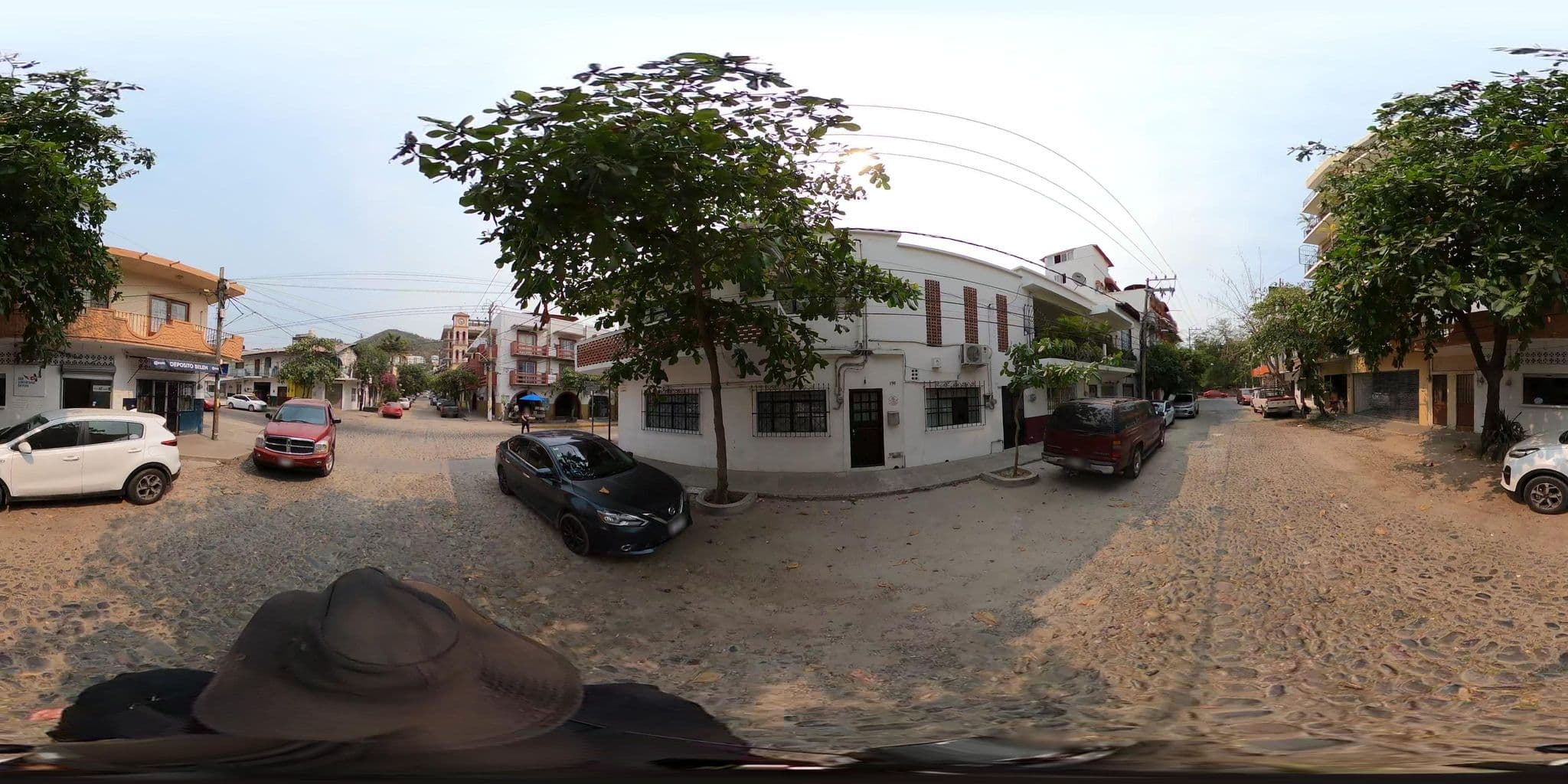 Street view near Hotel Bernal, Puerto Vallarta — © networklanman (CC BY-SA · Mapillary)