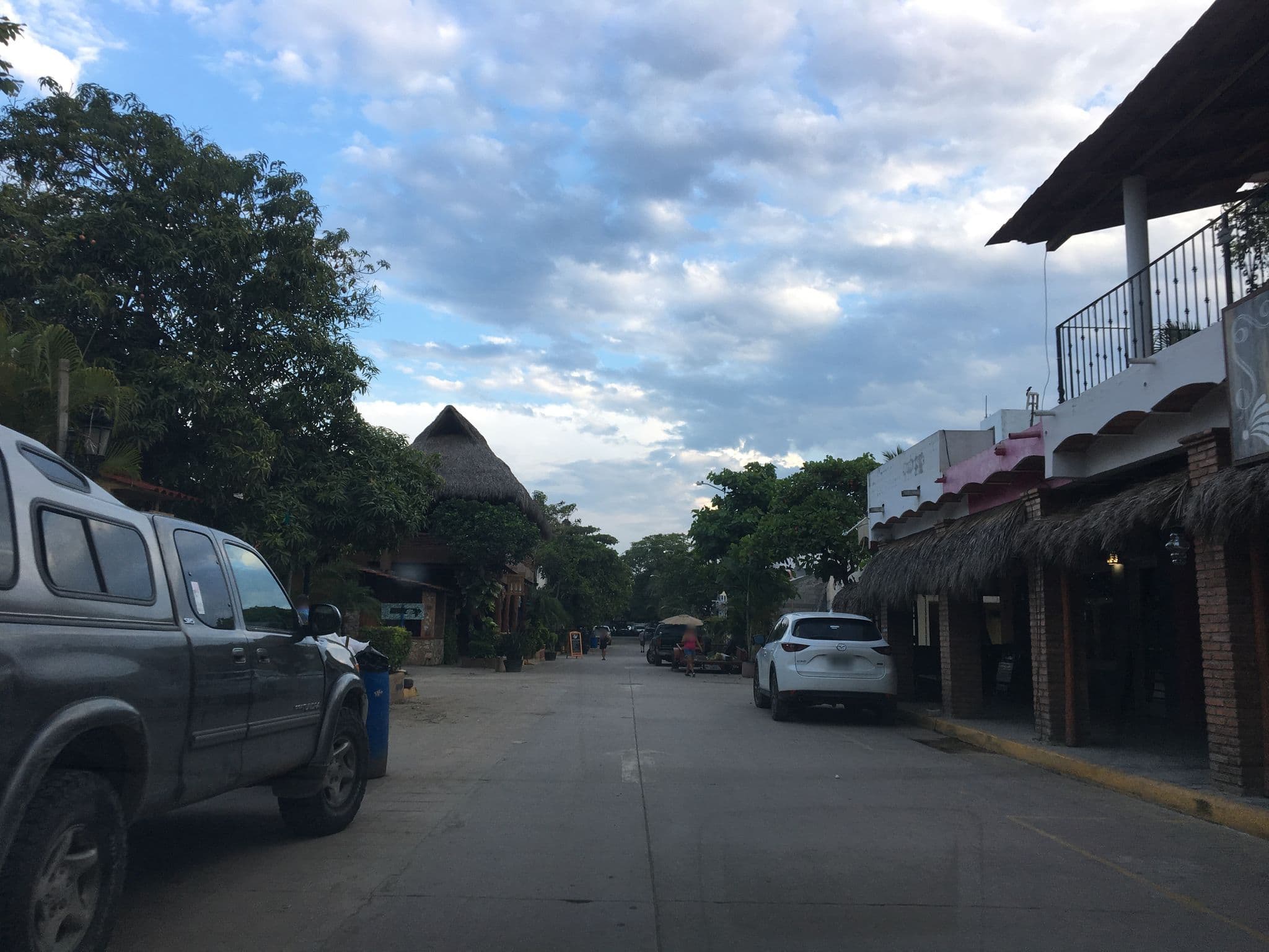 Street view near Ciyé Hotel, Sayulita — © ccossio (CC BY-SA · Mapillary)