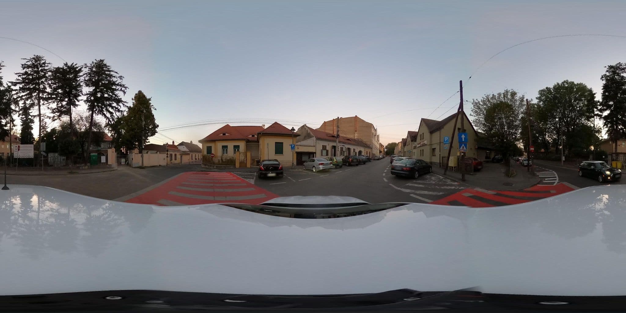 Street view near Pensiunea Luceafarul, Sibiu — © Pill0r360 (CC BY-SA · Mapillary)