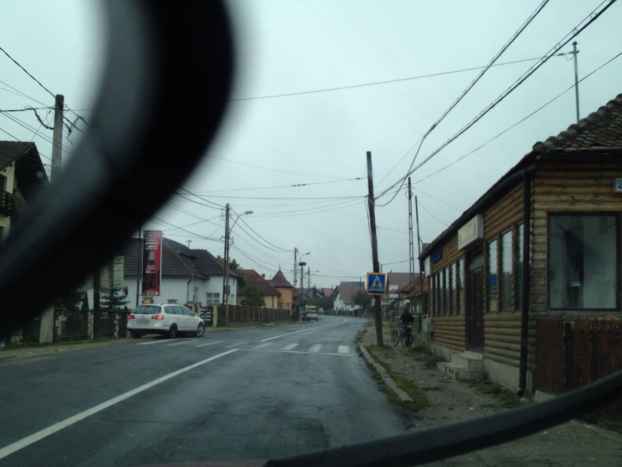 Street view near Pensiunea Andrei, Moieciu de Jos — © ciprian (CC BY-SA · Mapillary)