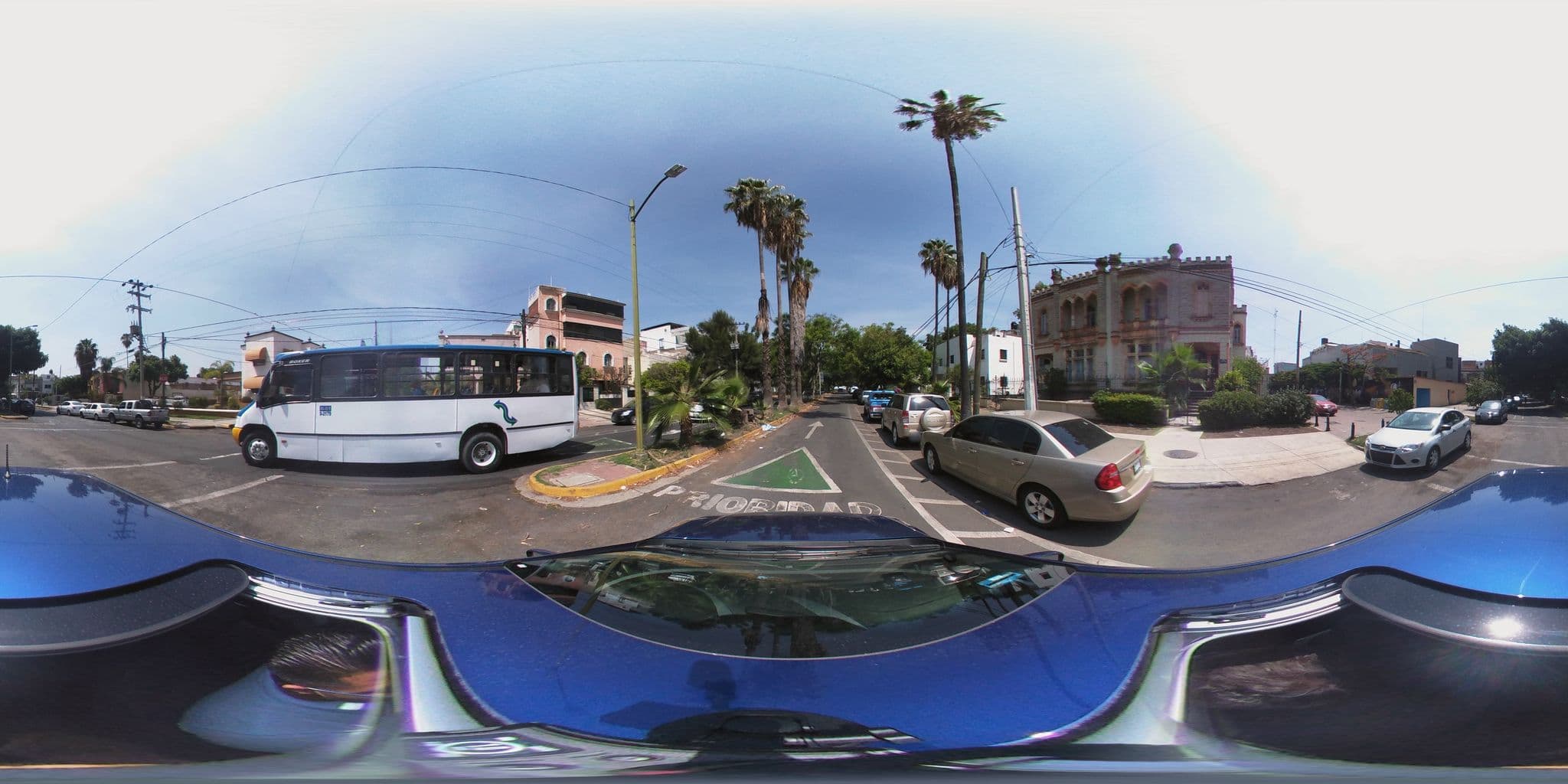 Street view near Gala Hotel Boutique, Guadalajara — © ccossio (CC BY-SA · Mapillary)