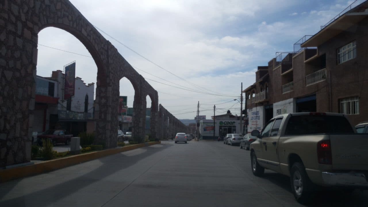 Street view near Hotel Amd, San Juan de los Lagos — © apache (CC BY-SA · Mapillary)