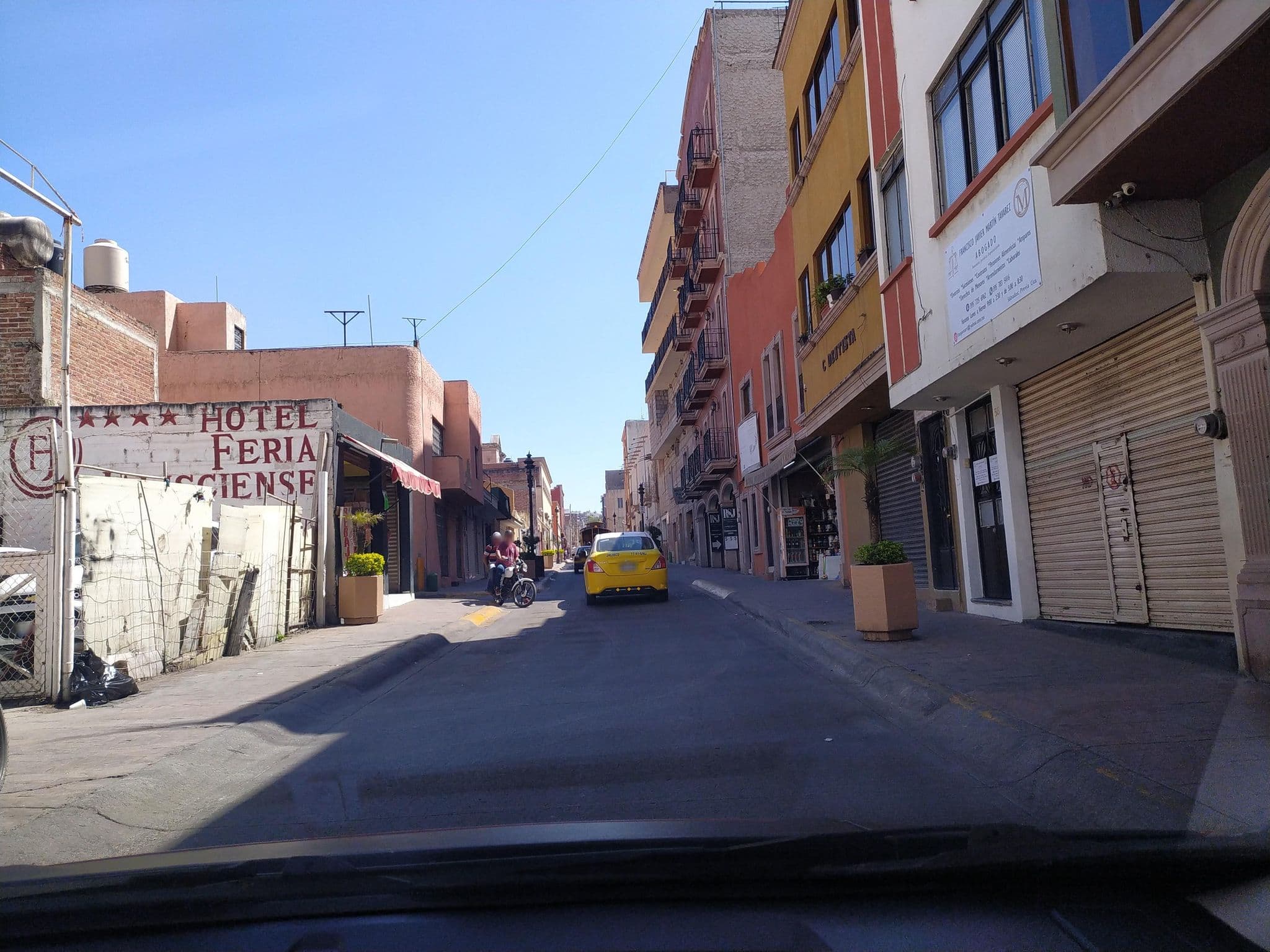 Street view near Fiesta Jalisciense Mexicana, San Juan de los Lagos — © xe1gyp (CC BY-SA · Mapillary)