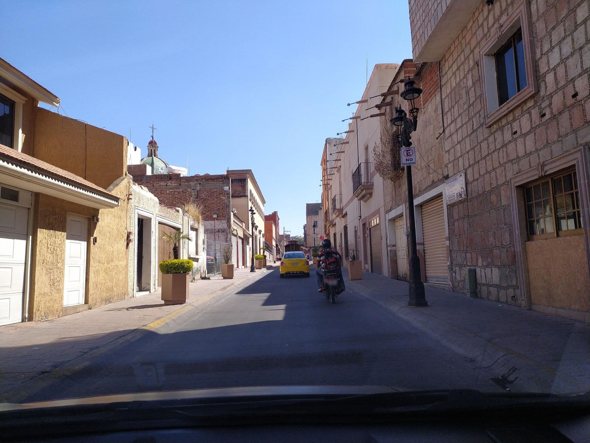 Street view near hotel san david, San Juan de los Lagos — © xe1gyp (CC BY-SA · Mapillary)
