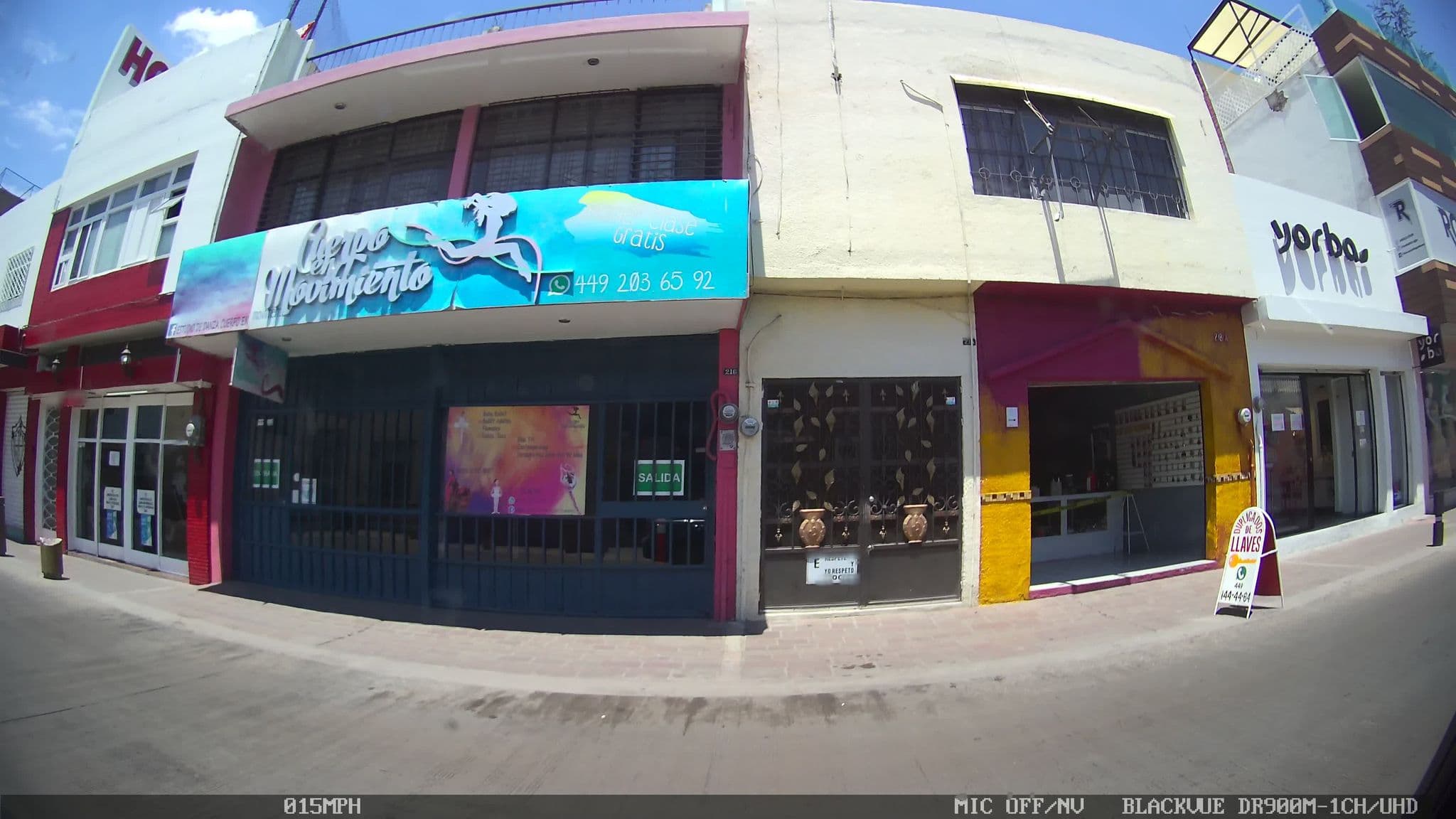 Street view near Hotel Praga, Aguascalientes — © kaart_3 (CC BY-SA · Mapillary)