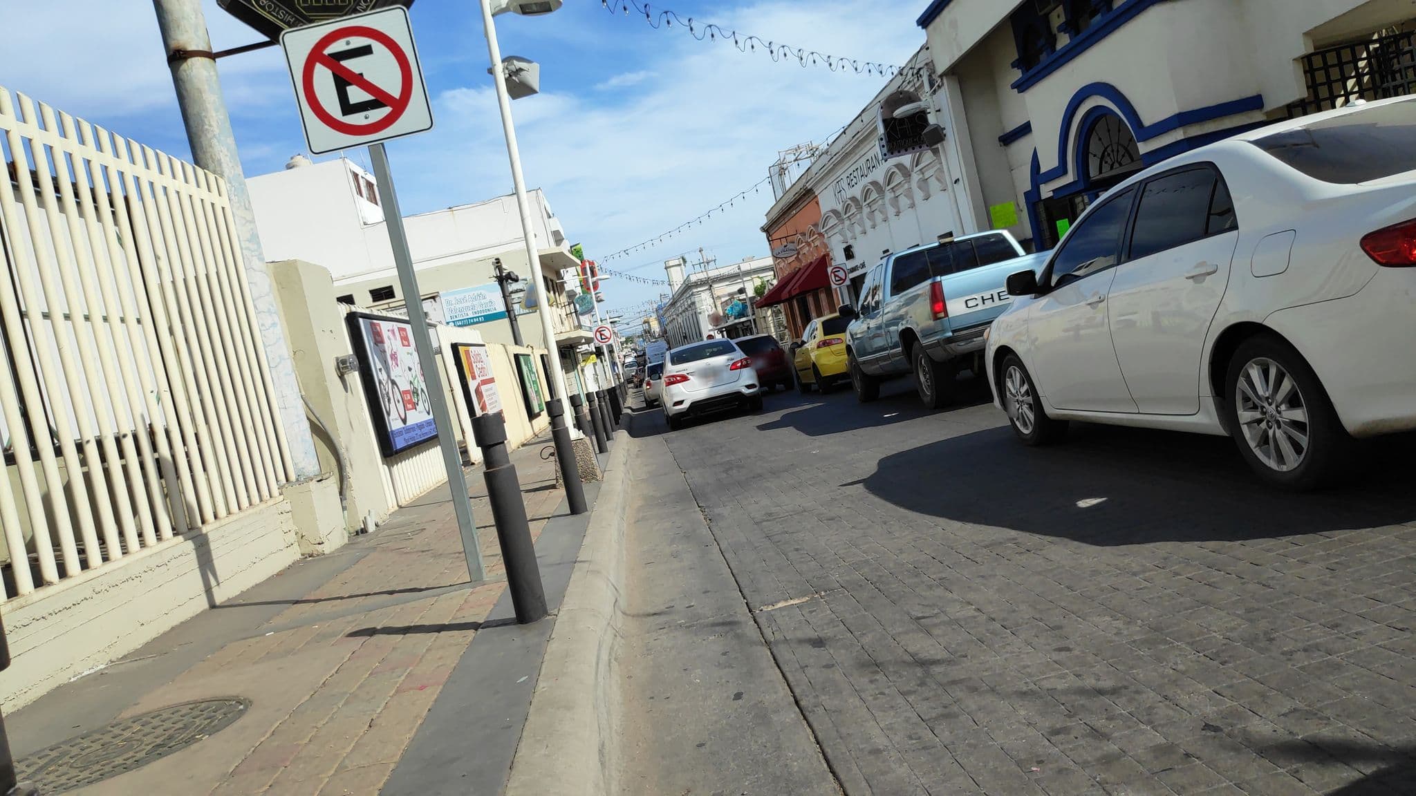 Street view near Hotel Rio Plaza, Culiacán — © punksolid (CC BY-SA · Mapillary)