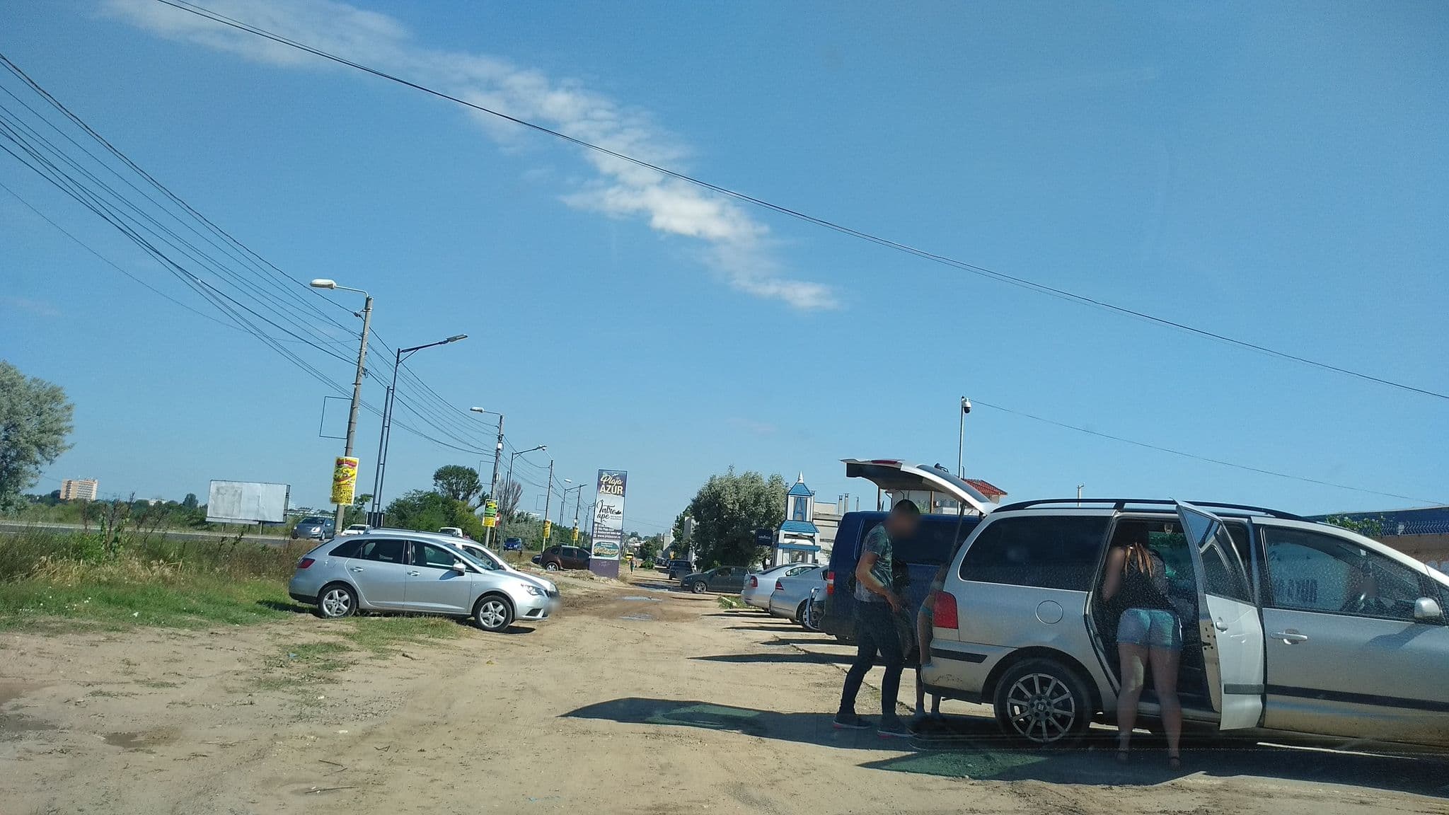 Street view near Vila Azur, Eforie Nord — © tavi (CC BY-SA · Mapillary)