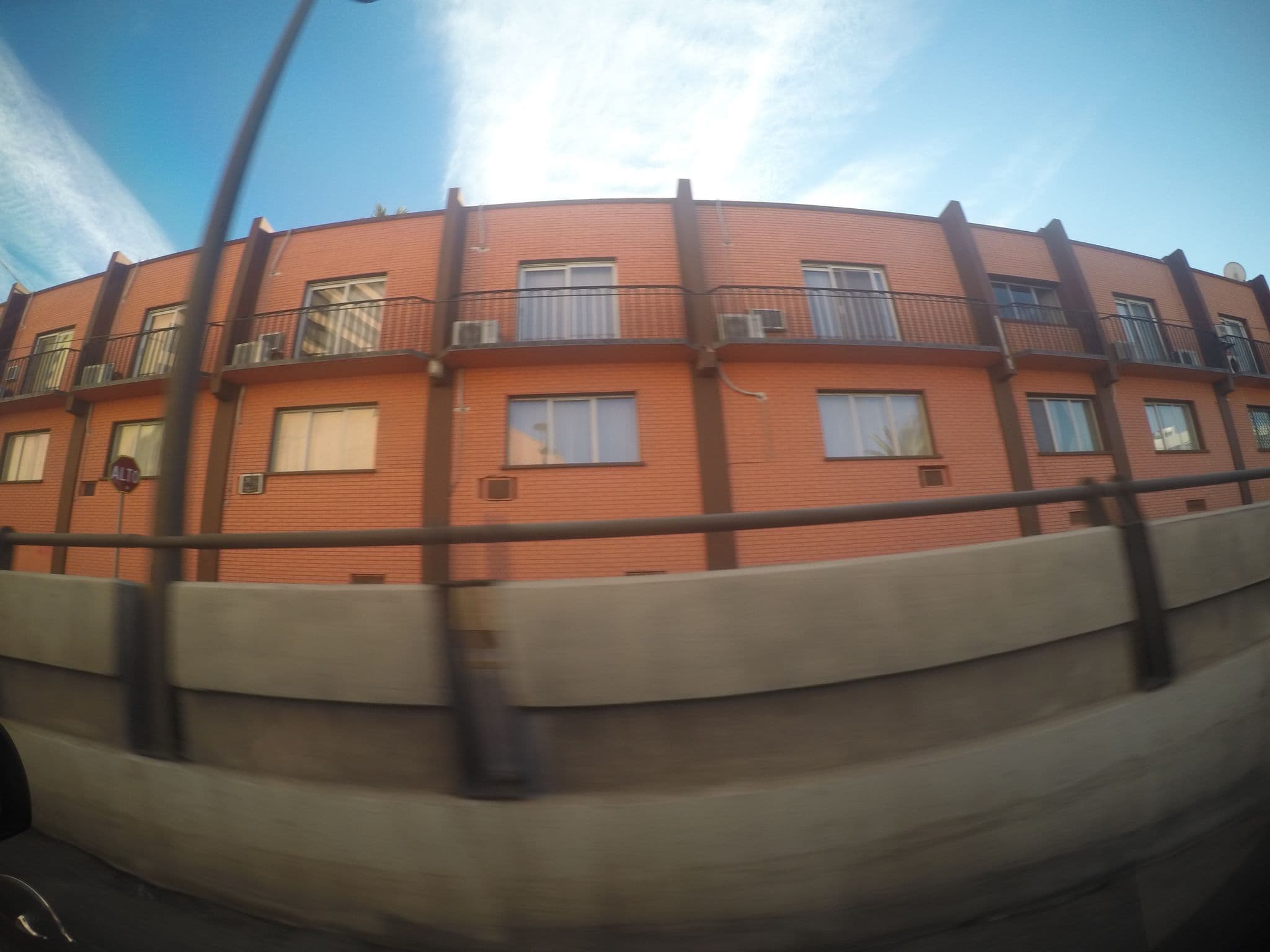 Street view near Hotel Posada Tierra Blanca, Chihuahua — © ccossio (CC BY-SA · Mapillary)