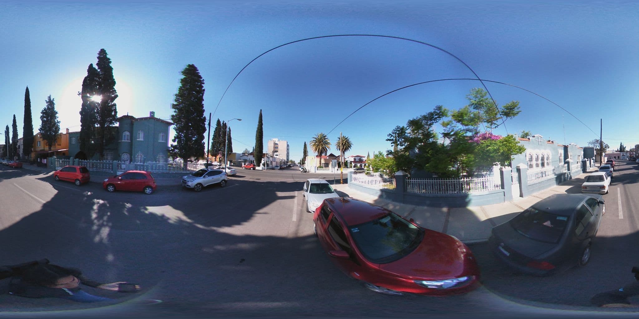 Street view near Municipio de Chihuahua, Chihuahua — © ccossio (CC BY-SA · Mapillary)