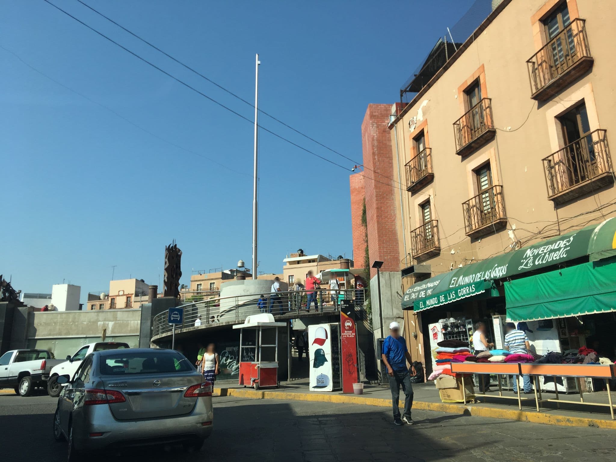 Street view near Casa Hostal La Plata, Zacatecas — © ccossio (CC BY-SA · Mapillary)