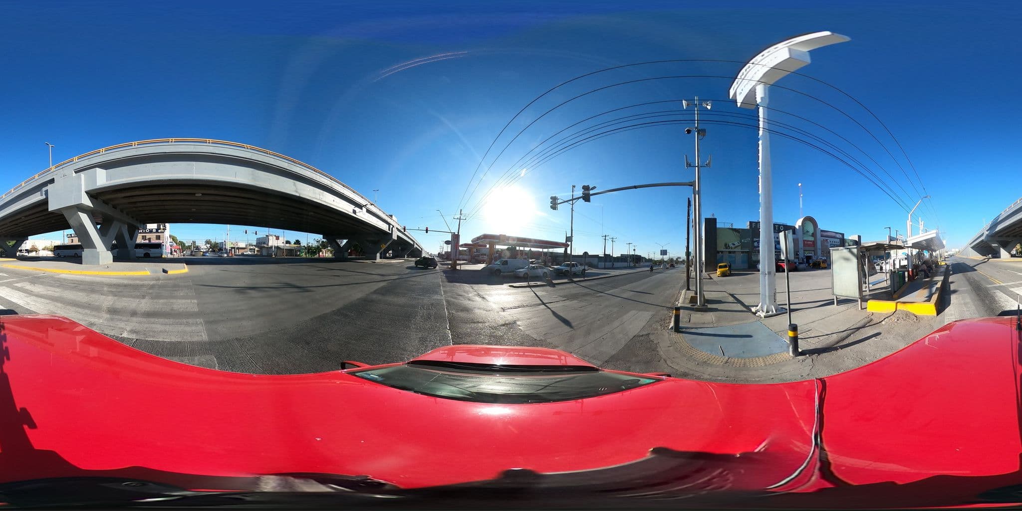 Street view near Motel El Cactus, Torreón — © innerpace360 (CC BY-SA · Mapillary)