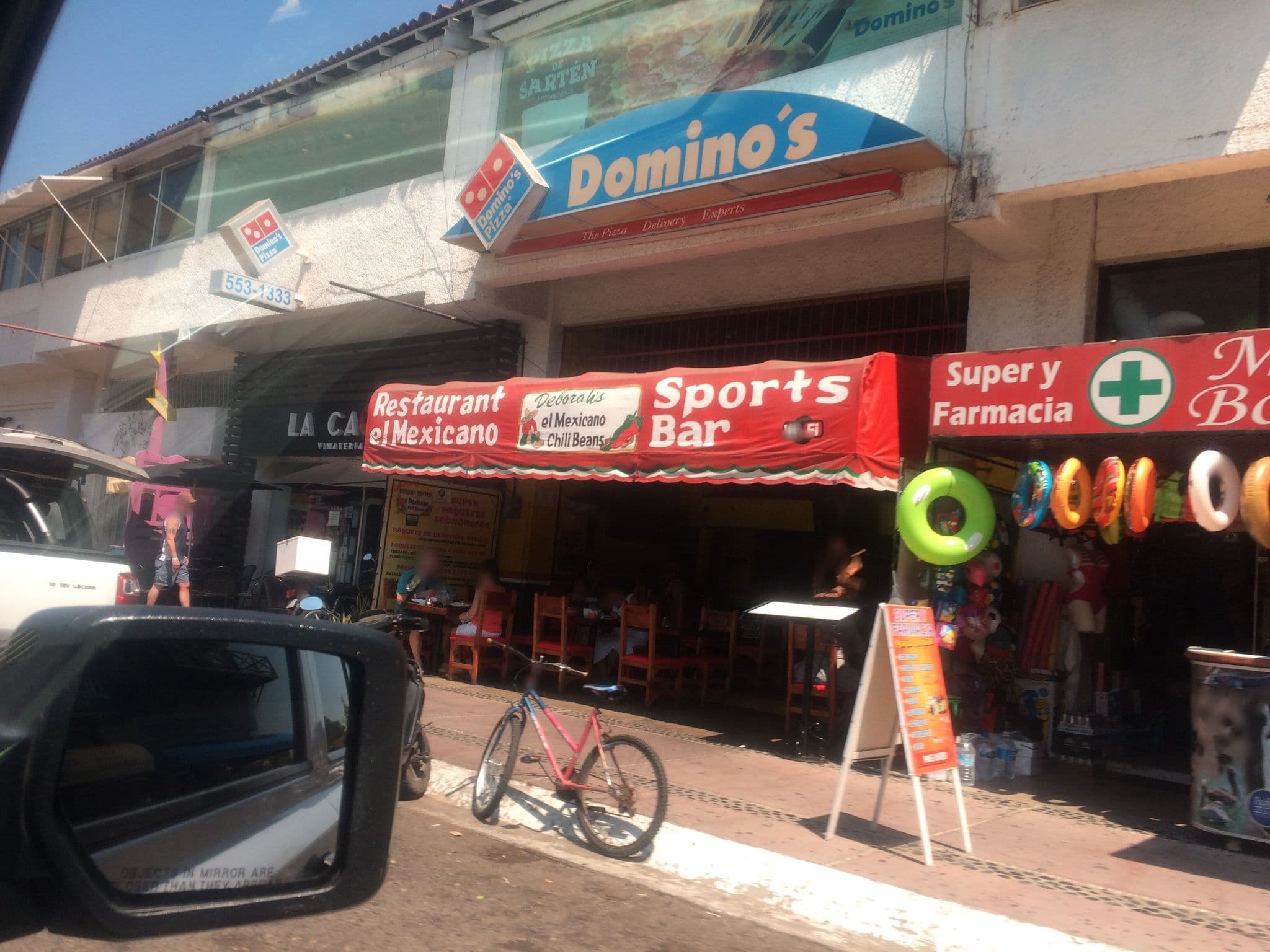 Street view near Hotel Suites Ixtapa Plaza, San José Ixtapa (Barrio Viejo) — © oramire (CC BY-SA · Mapillary)