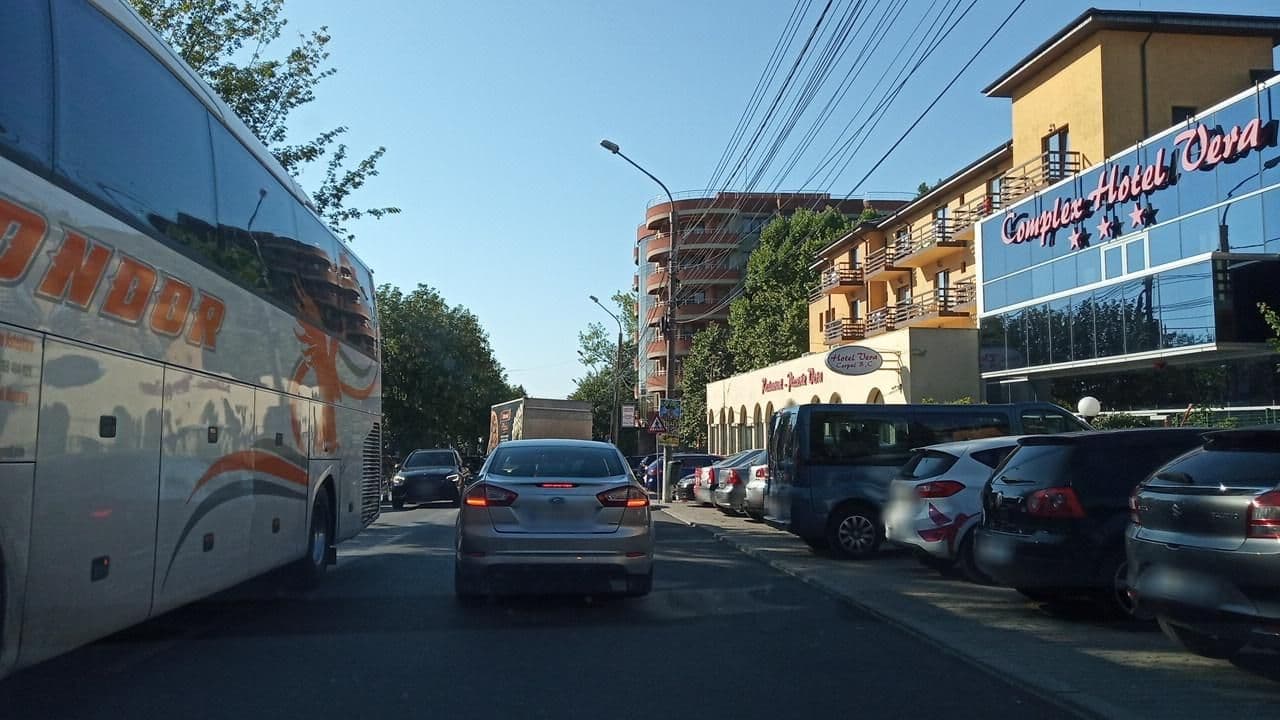 Street view near Hotel Vera corp b, c, Eforie Nord