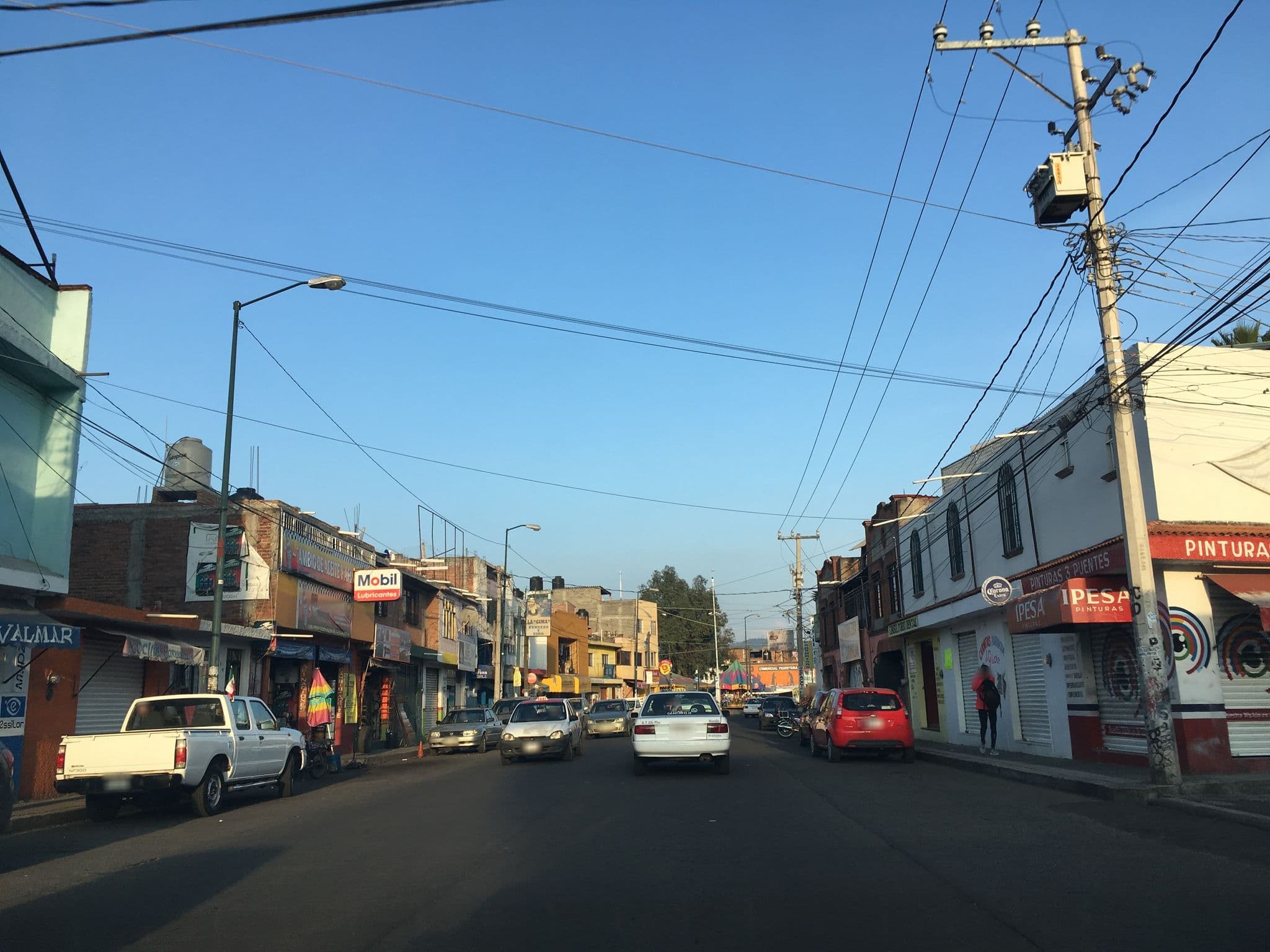Street view near Zirahuen Forest & Resort, Morelia — © nicovargas (CC BY-SA · Mapillary)