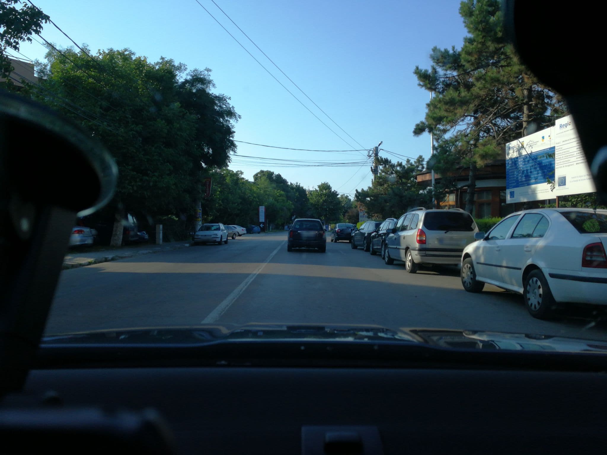 Street view near Pensiunea Cube, Eforie Nord — © gabrielmoise (CC BY-SA · Mapillary)