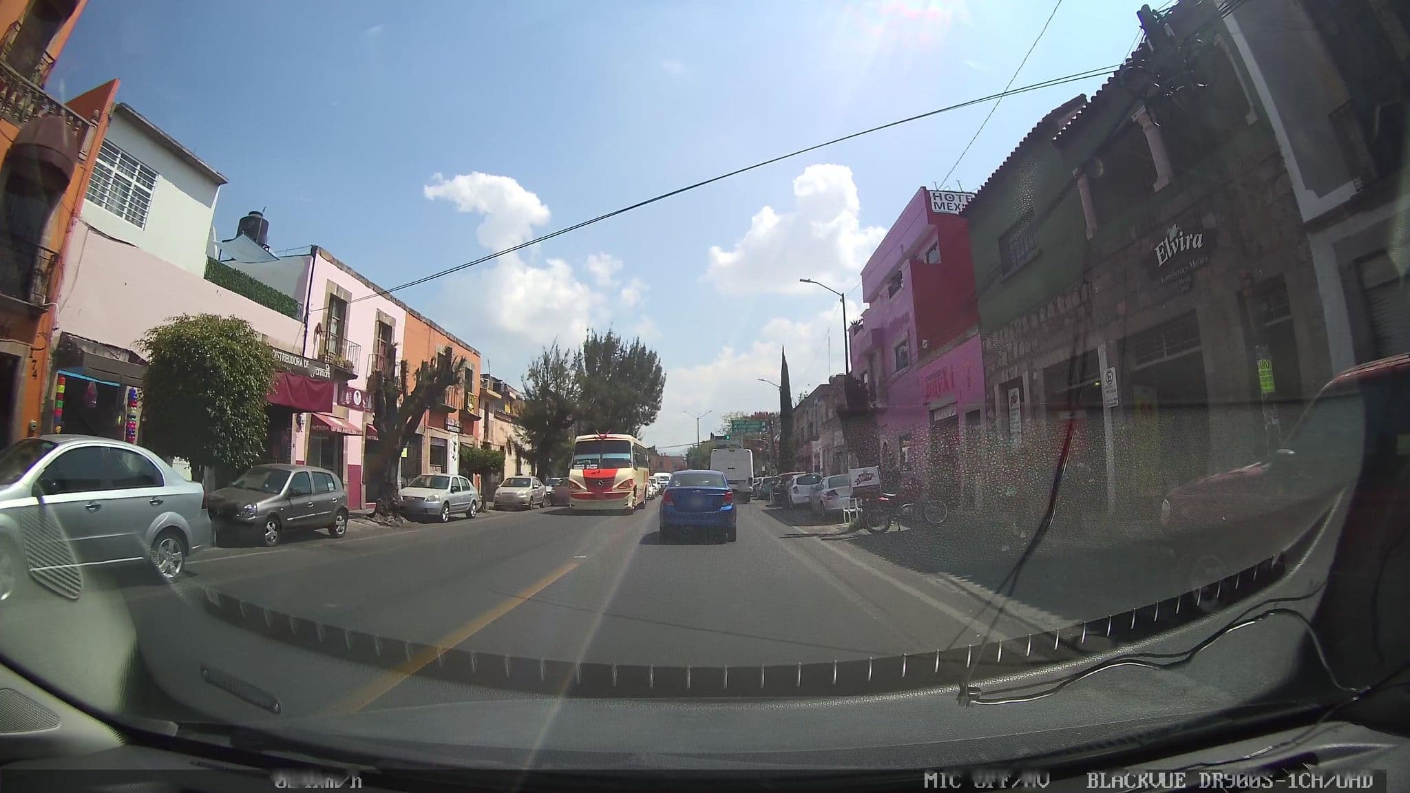 Street view near Hotel Mexico, Morelia — © nicovargas (CC BY-SA · Mapillary)