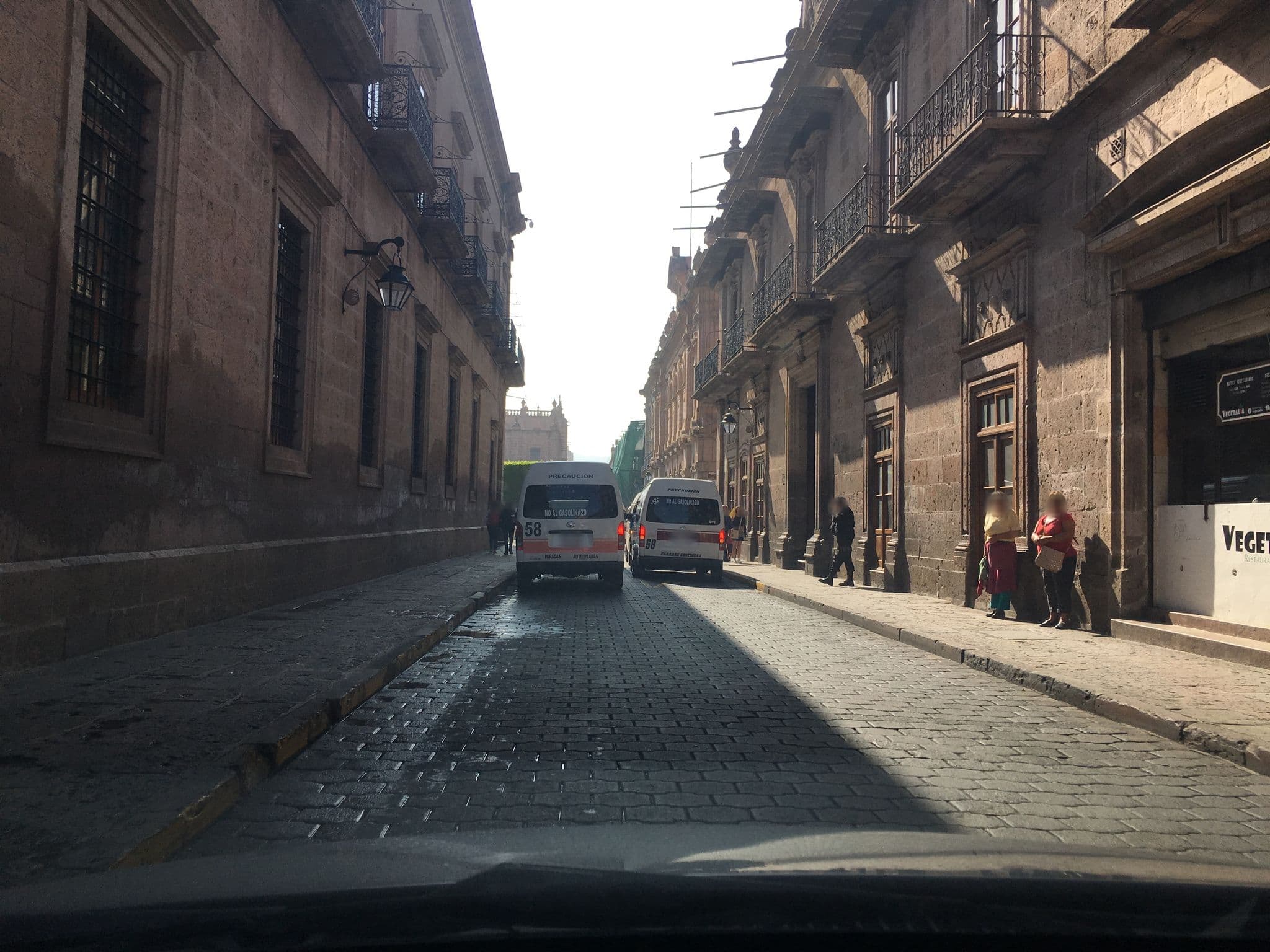 Street view near Hotel Historia, Morelia — © nicovargas (CC BY-SA · Mapillary)