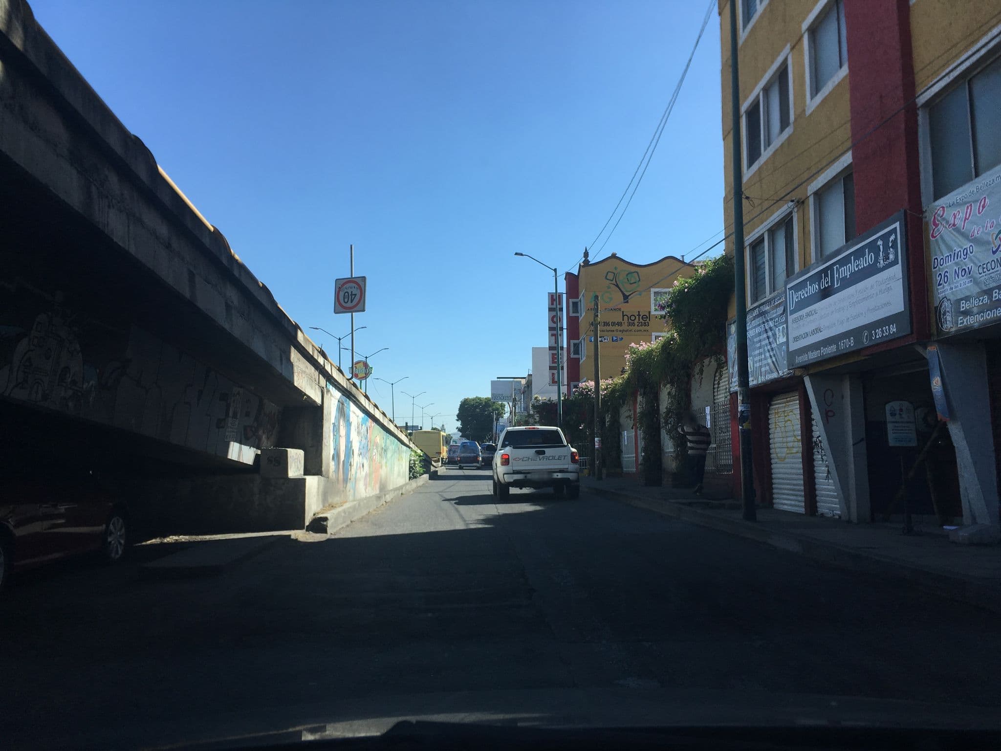 Street view near hotel hilton, Morelia — © nicovargas (CC BY-SA · Mapillary)