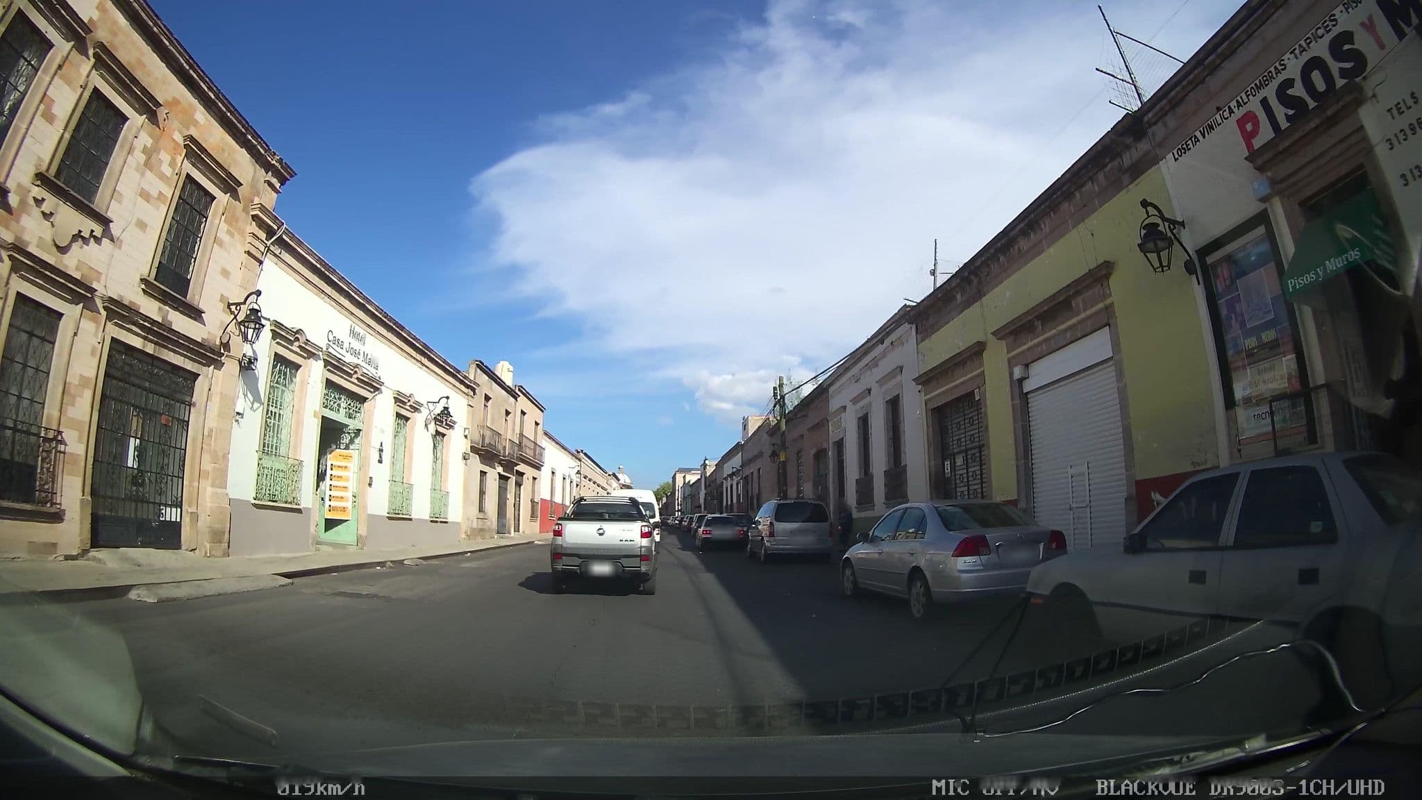 Street view near Hotel Casa José María, Morelia — © nicovargas (CC BY-SA · Mapillary)