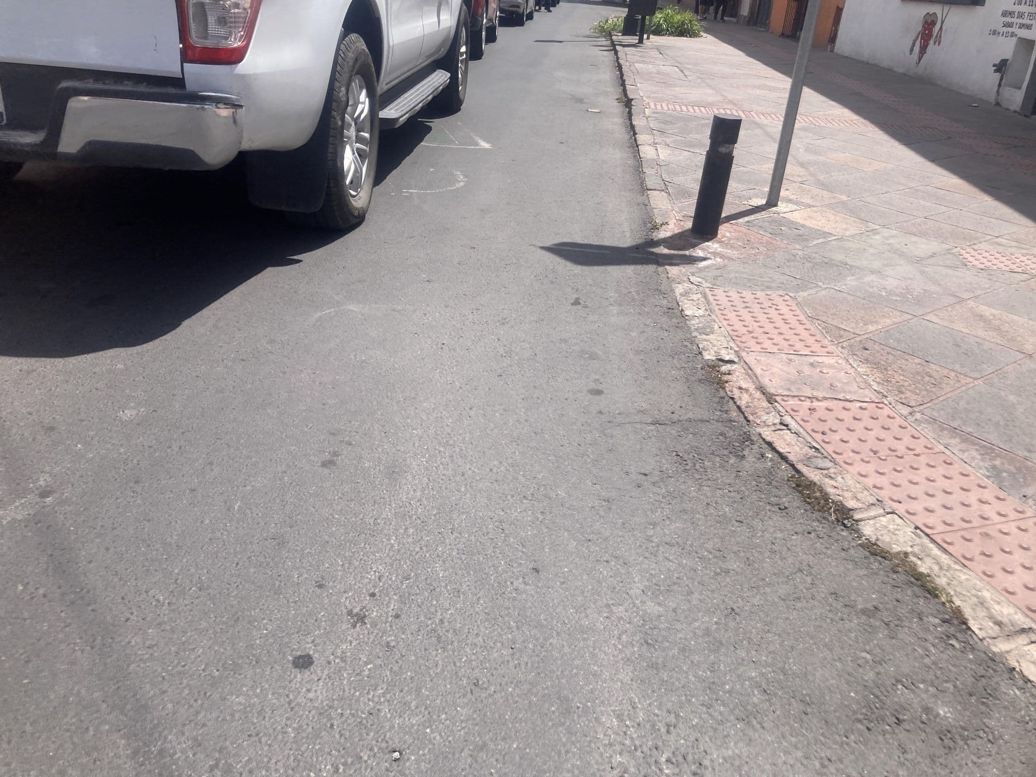 Street view near Rancho la Pitaya, Santiago de Querétaro — © adrianarangel (CC BY-SA · Mapillary)