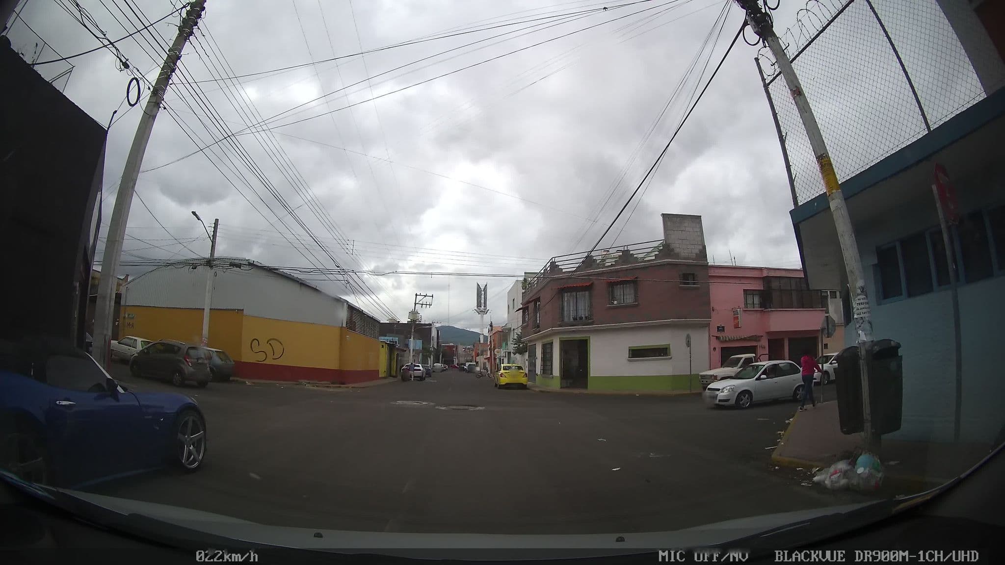 Street view near Motel Ambar, Santiago de Querétaro — © kaart_1 (CC BY-SA · Mapillary)