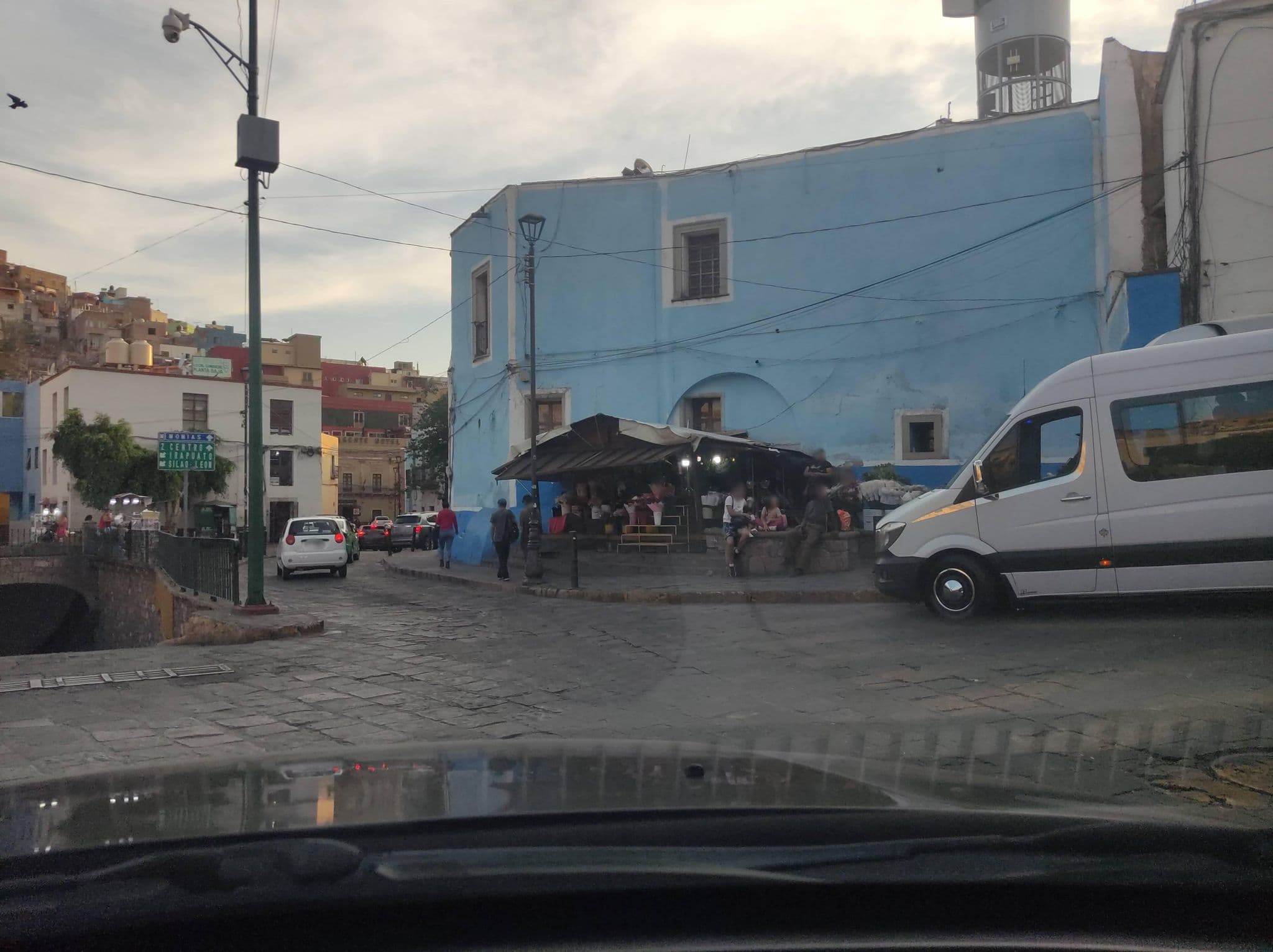 Street view near Hotel Alhóndiga, Guanajuato — © oramire (CC BY-SA · Mapillary)