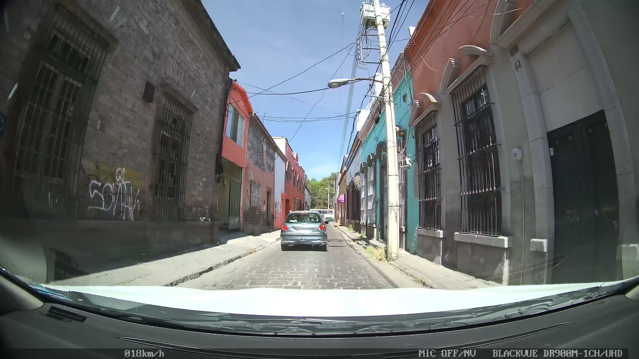 Street view near Hostal San José, San Luis Potosí — © kaart_2 (CC BY-SA · Mapillary)