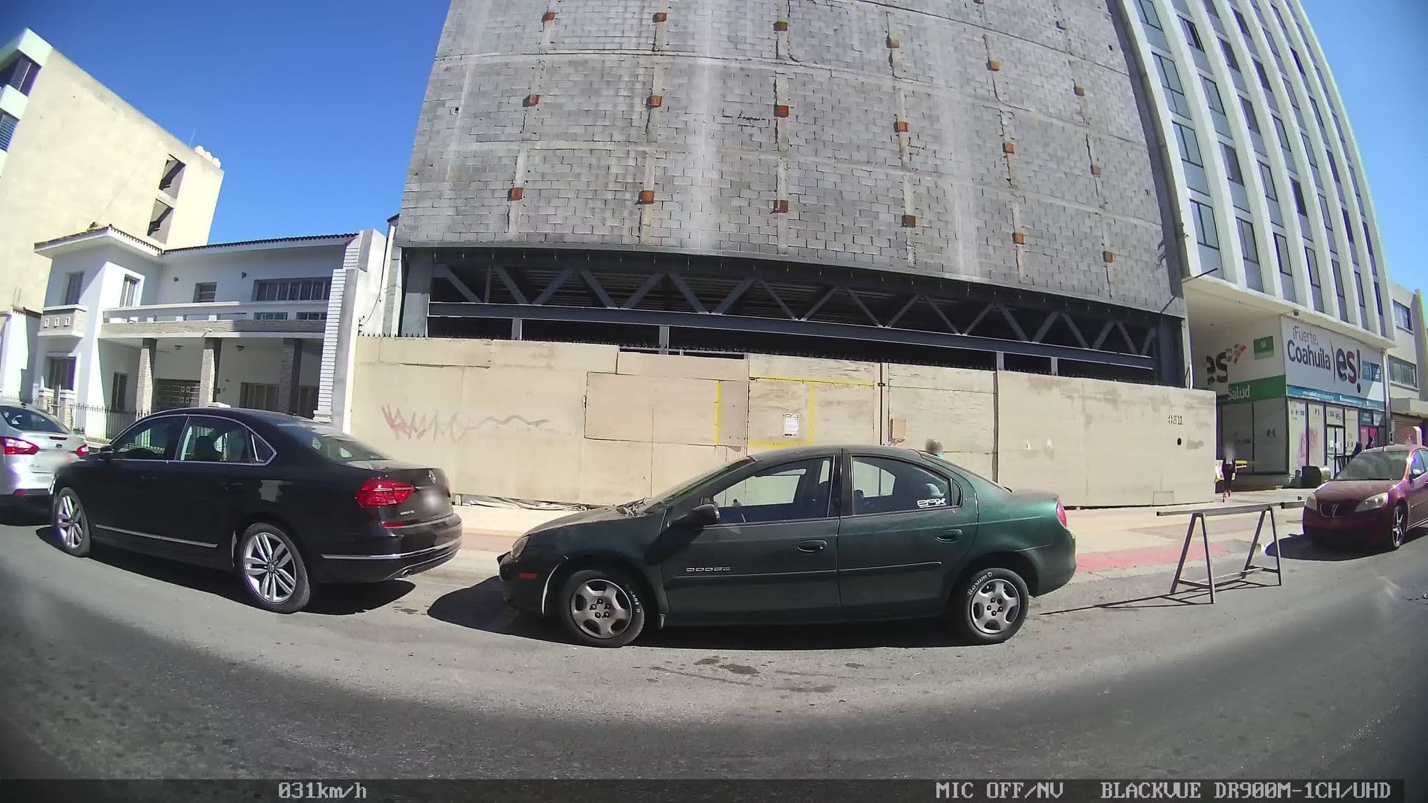 Street view near Meson Rebeca, Saltillo — © kaart_4 (CC BY-SA · Mapillary)