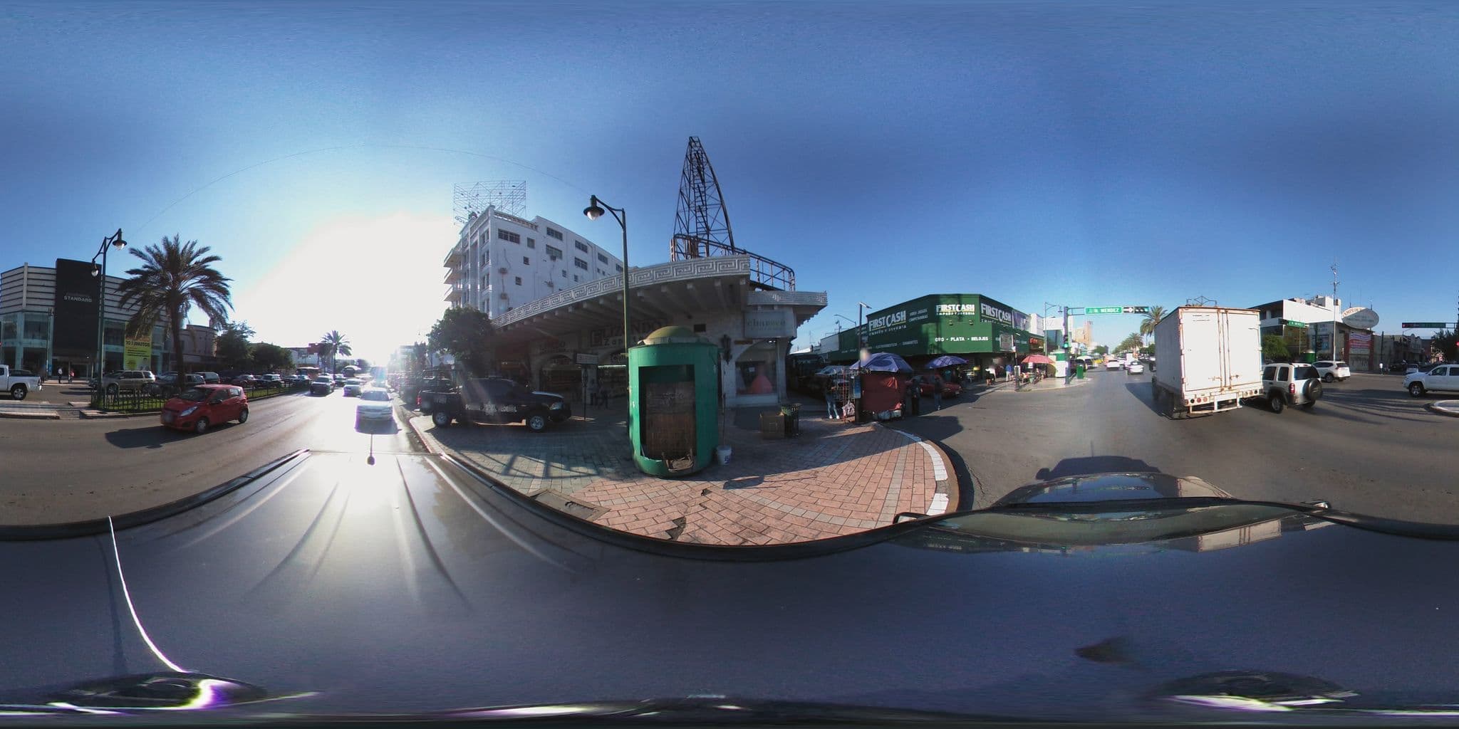 Street view near Proxima Hoteles, Monterrey — © cbujanos65 (CC BY-SA · Mapillary)