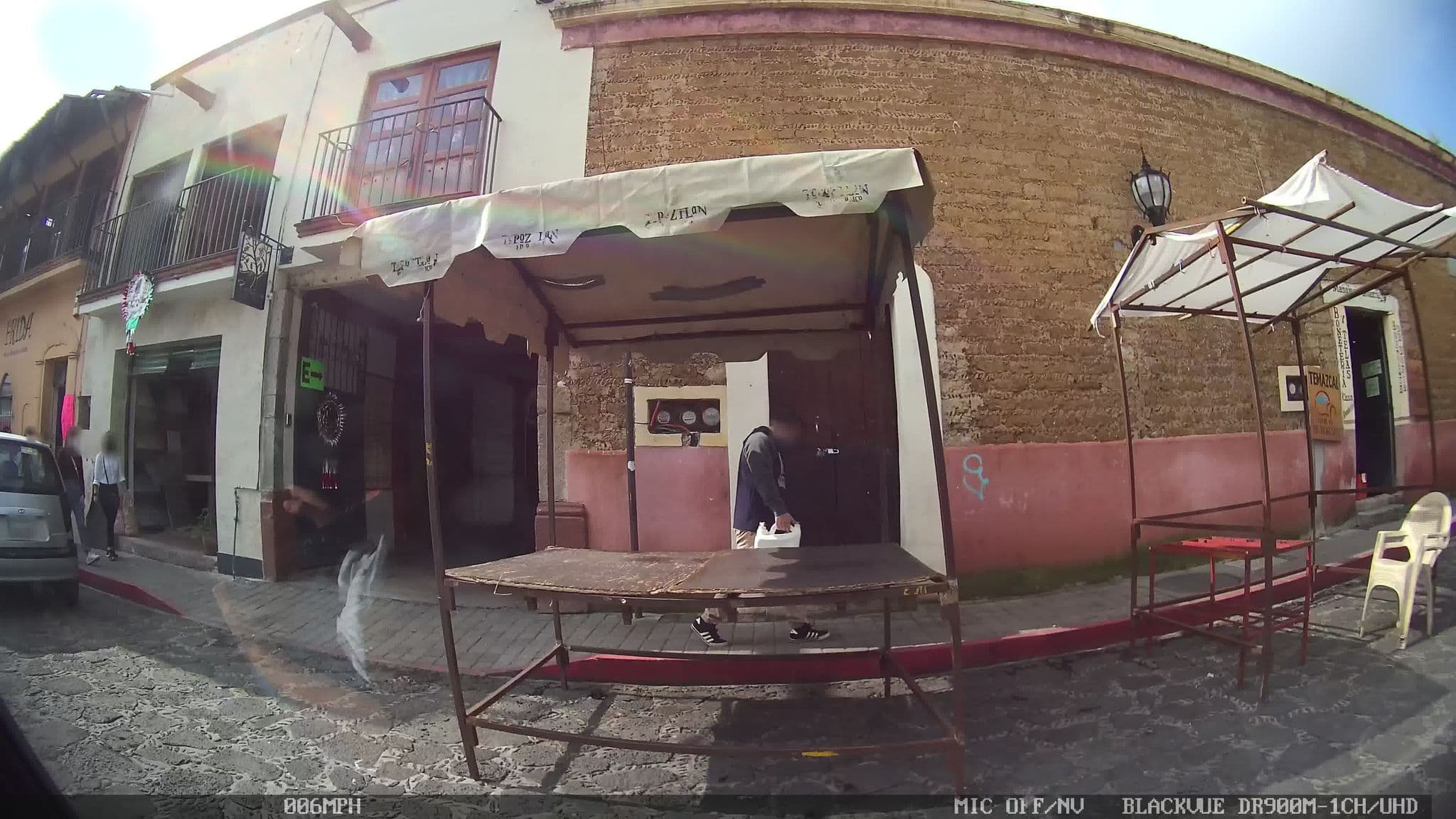 Street view near Revolucion Hospedaje, Tepoztlán — © kaart_4 (CC BY-SA · Mapillary)