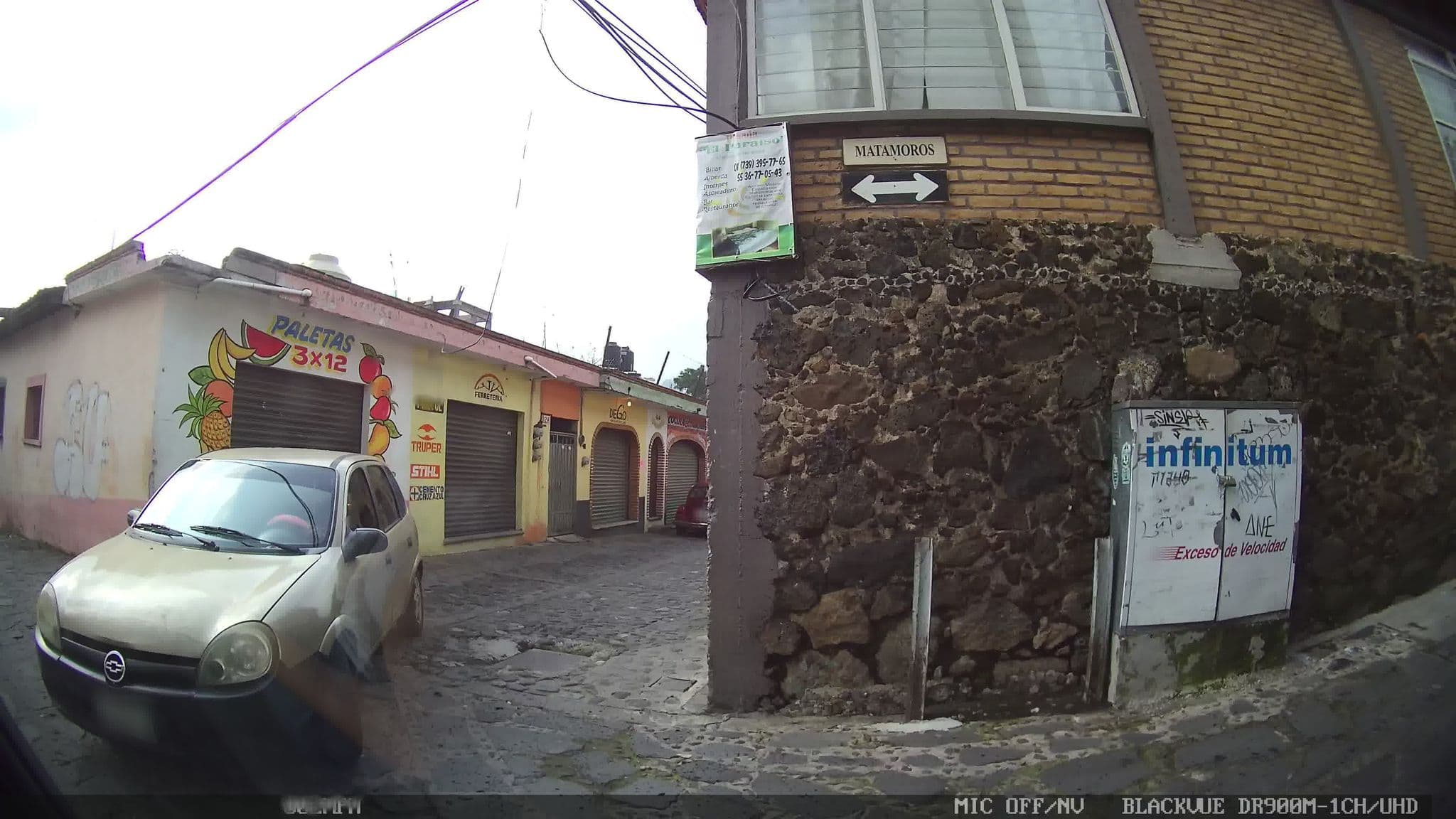 Street view near Posada el paraiso, Tepoztlán — © kaart_4 (CC BY-SA · Mapillary)