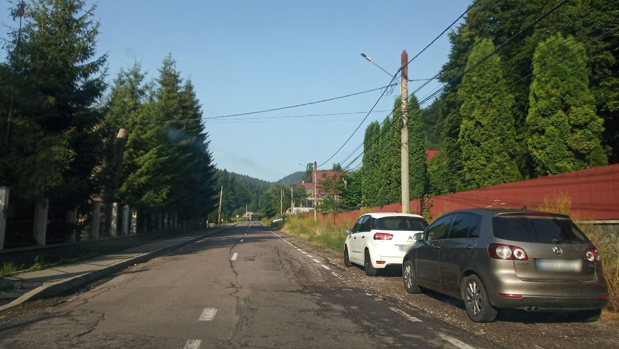 Street view near Vila Onix, Sinaia