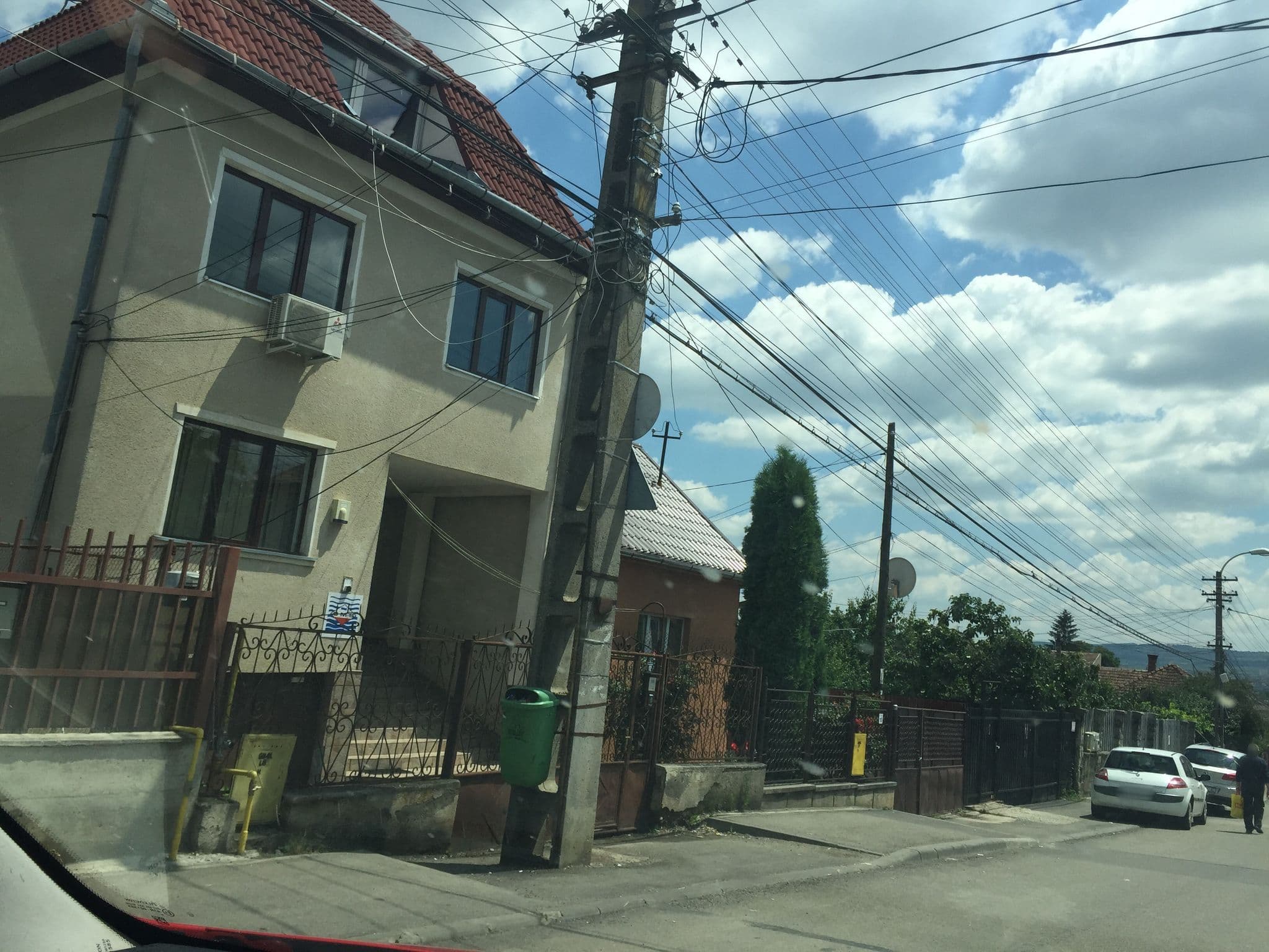 Street view near Elena Haus, Cluj-Napoca