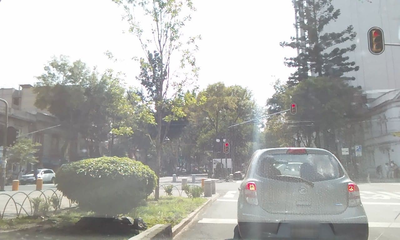 Street view near Hotel Colonia Roma, Cuauhtémoc — © ccossio (CC BY-SA · Mapillary)