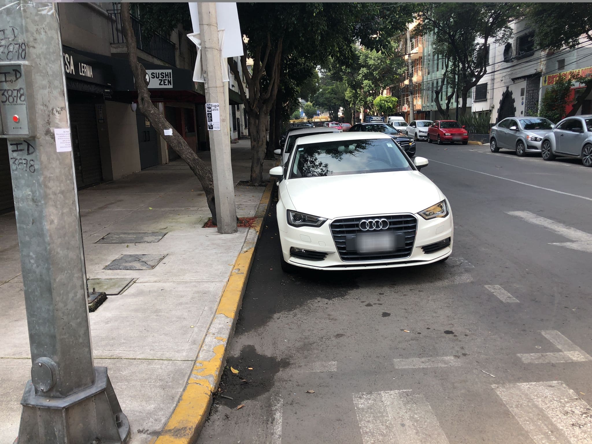 Street view near Suites Rio Elba, Polanco — © neuve (CC BY-SA · Mapillary)
