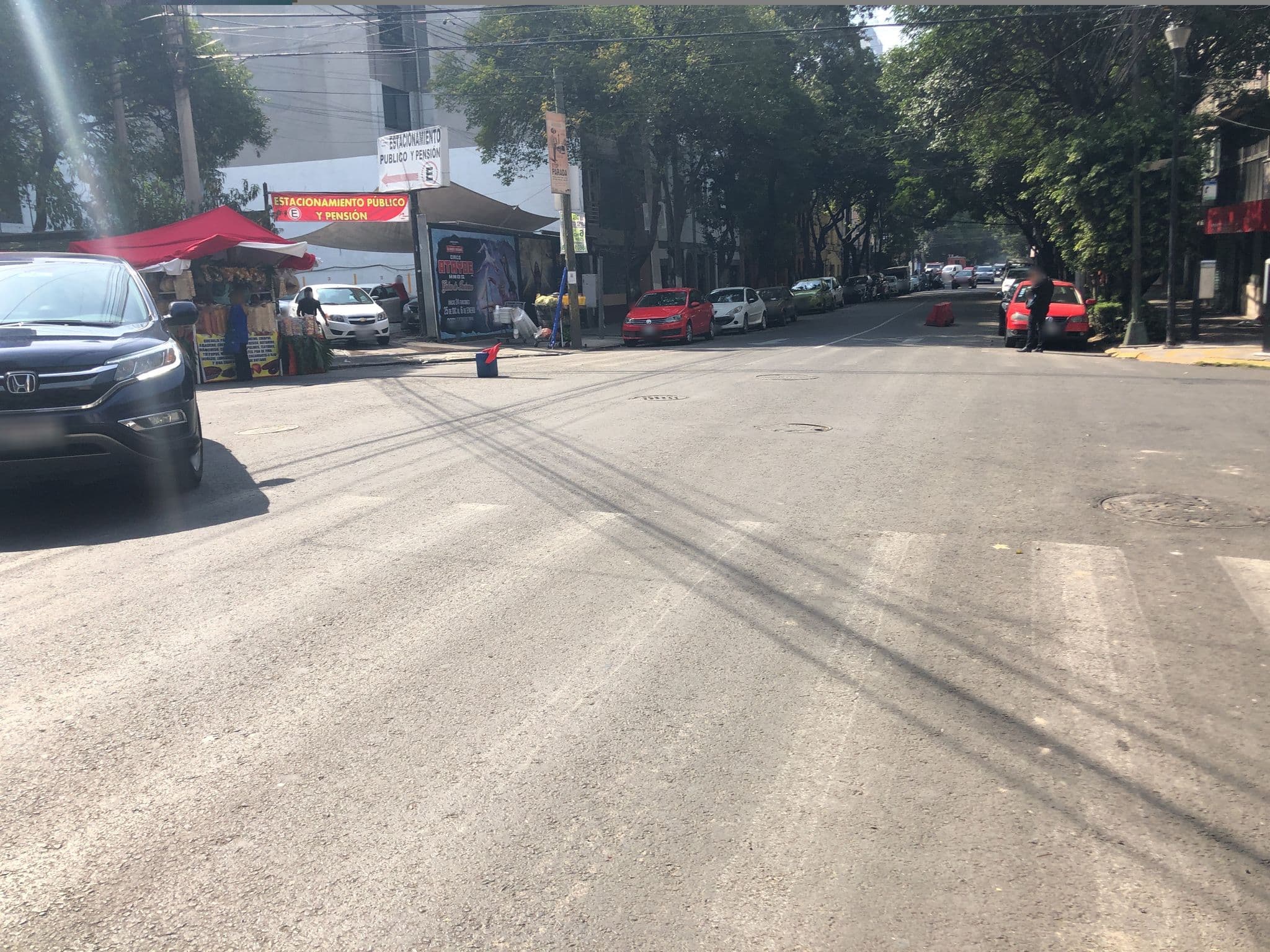 Street view near Eurostars Suites, Cuauhtémoc — © neuve (CC BY-SA · Mapillary)