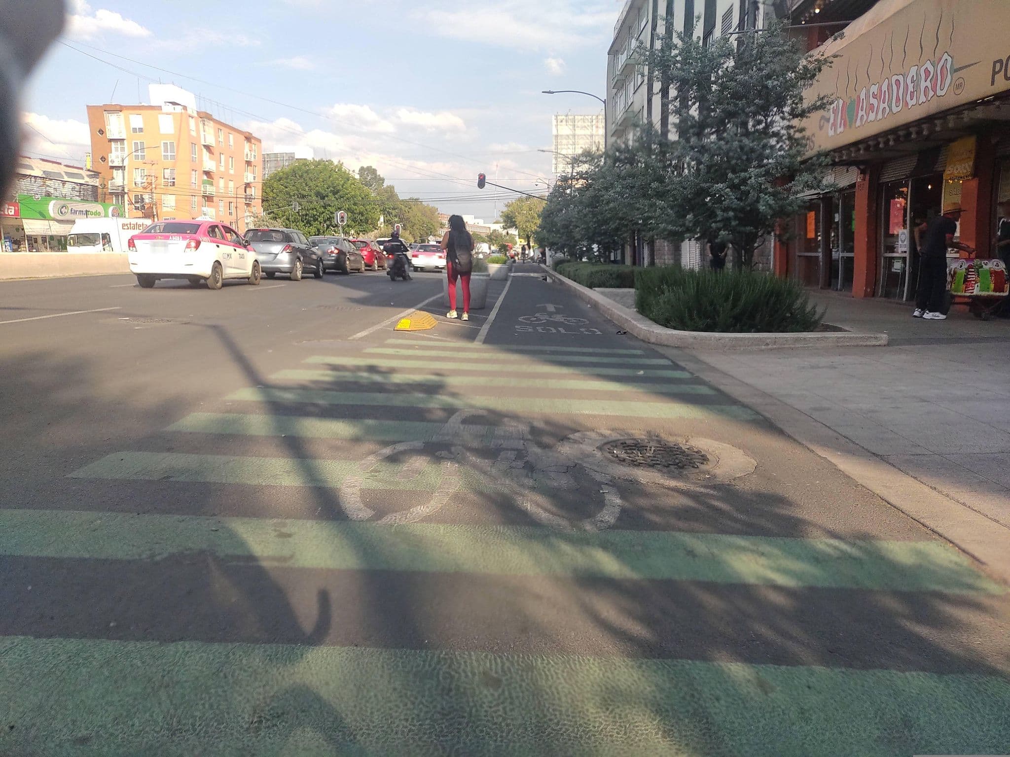 Street view near Hotel Tres Colonias, Cuauhtémoc — © mapeadora (CC BY-SA · Mapillary)