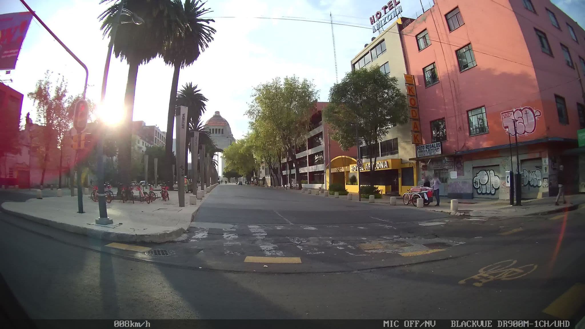 Street view near Hotel La Joya, Cuauhtémoc — © kaart_2 (CC BY-SA · Mapillary)