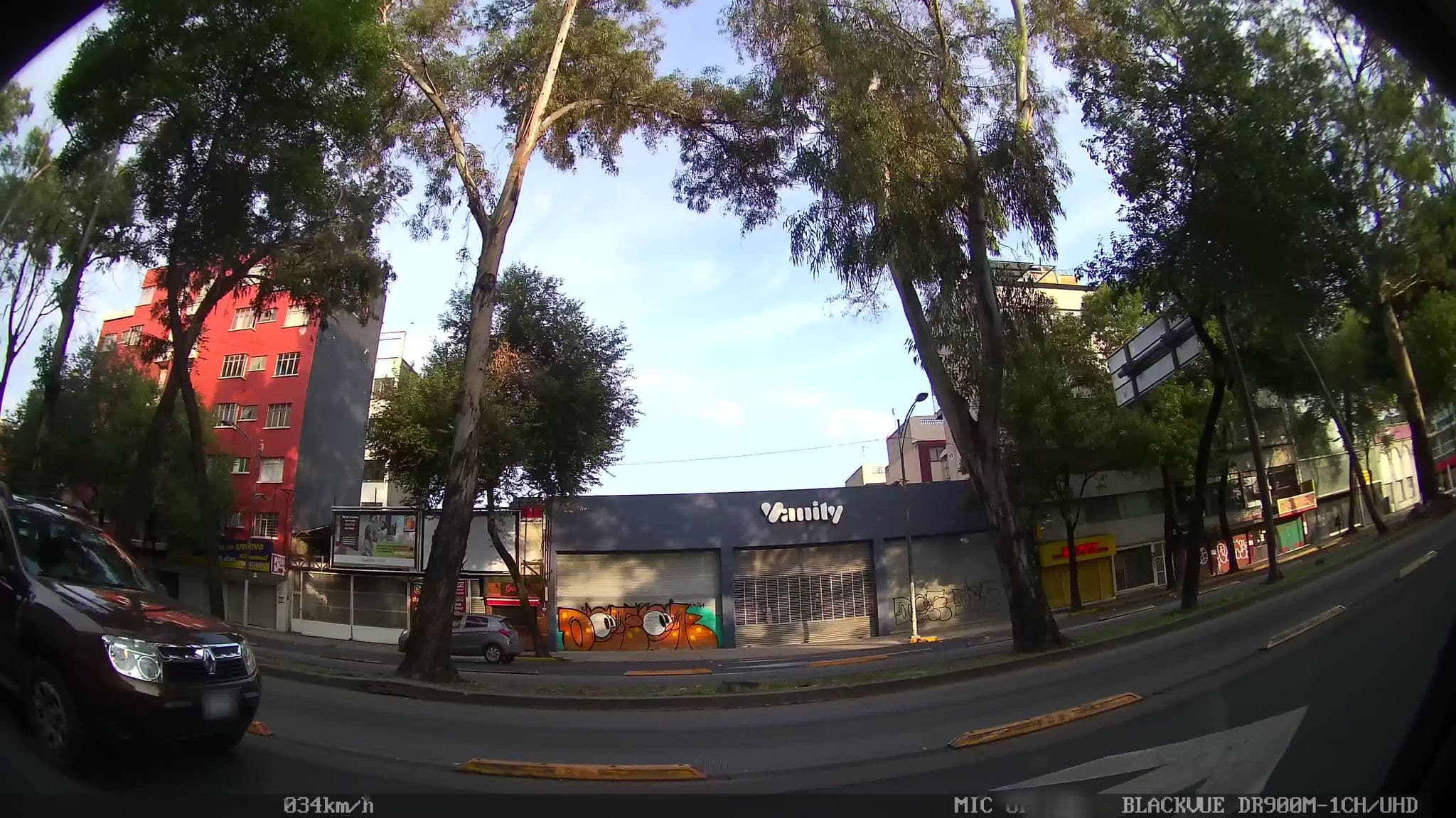 Street view near hotel Galveston, Cuauhtémoc — © kaart_2 (CC BY-SA · Mapillary)