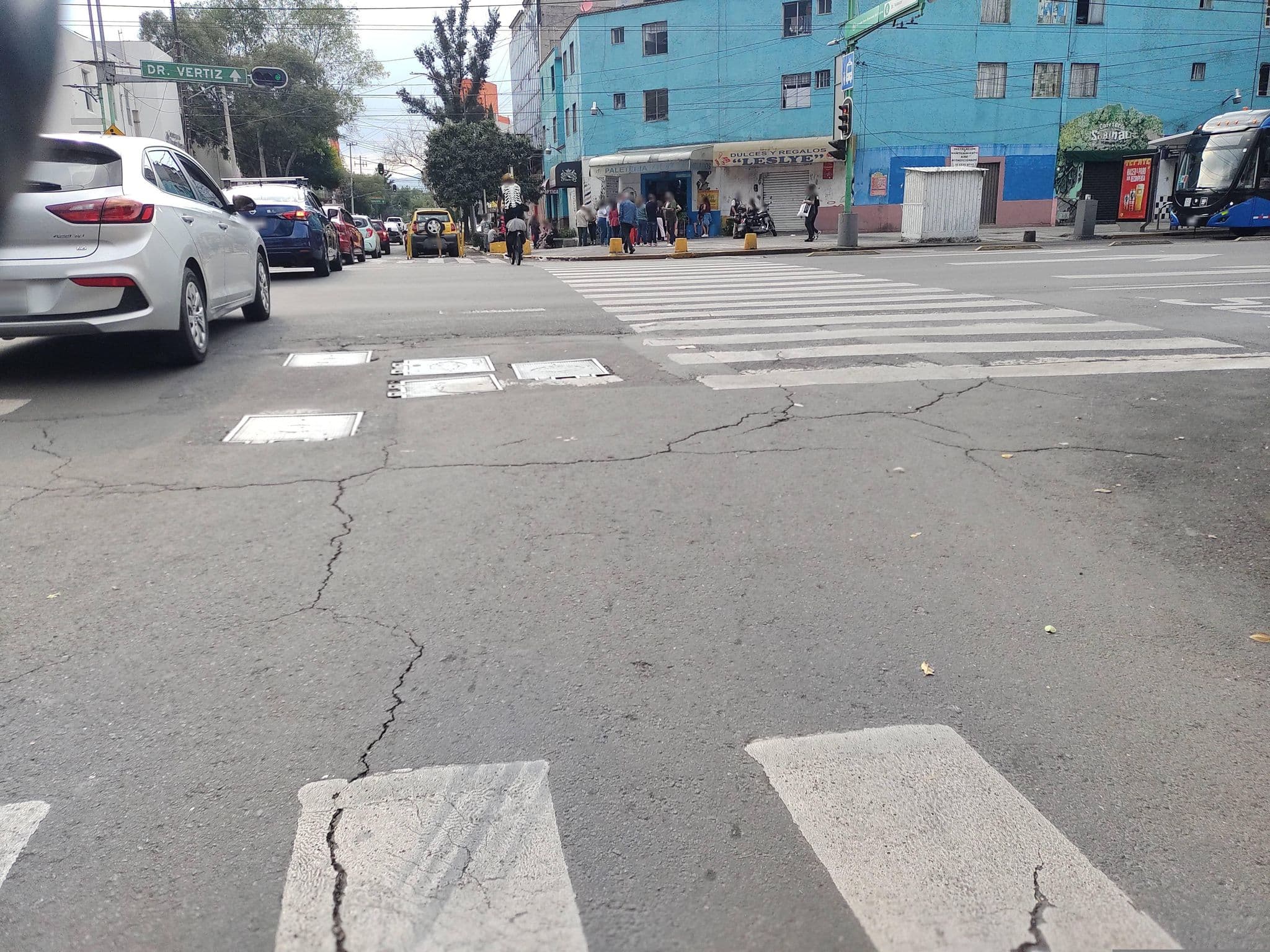 Street view near Hotel Niño Perdido, Mexico City — © mapeadora (CC BY-SA · Mapillary)