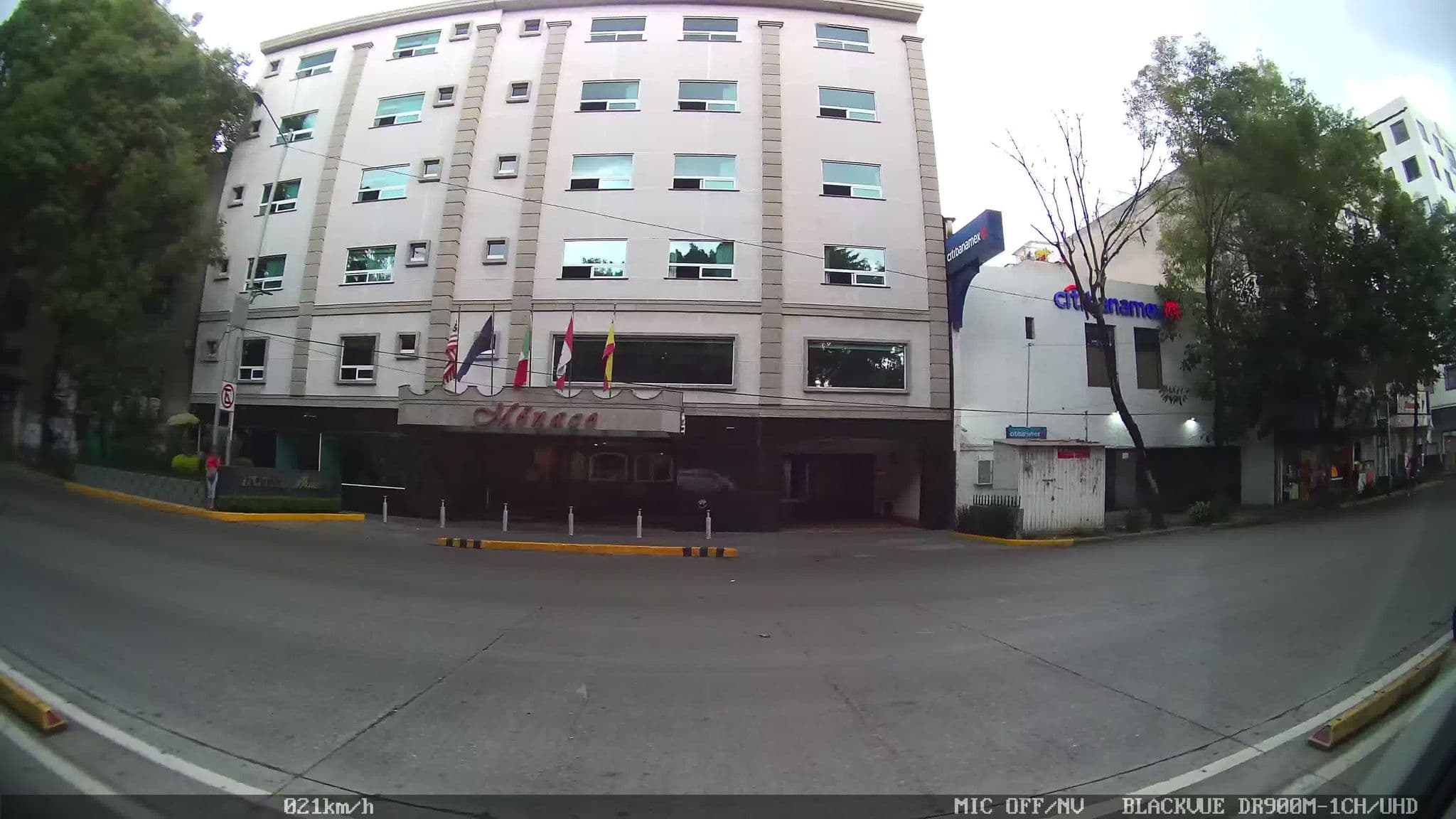 Street view near Hotel Monaco, Cuauhtémoc — © kaart_1 (CC BY-SA · Mapillary)