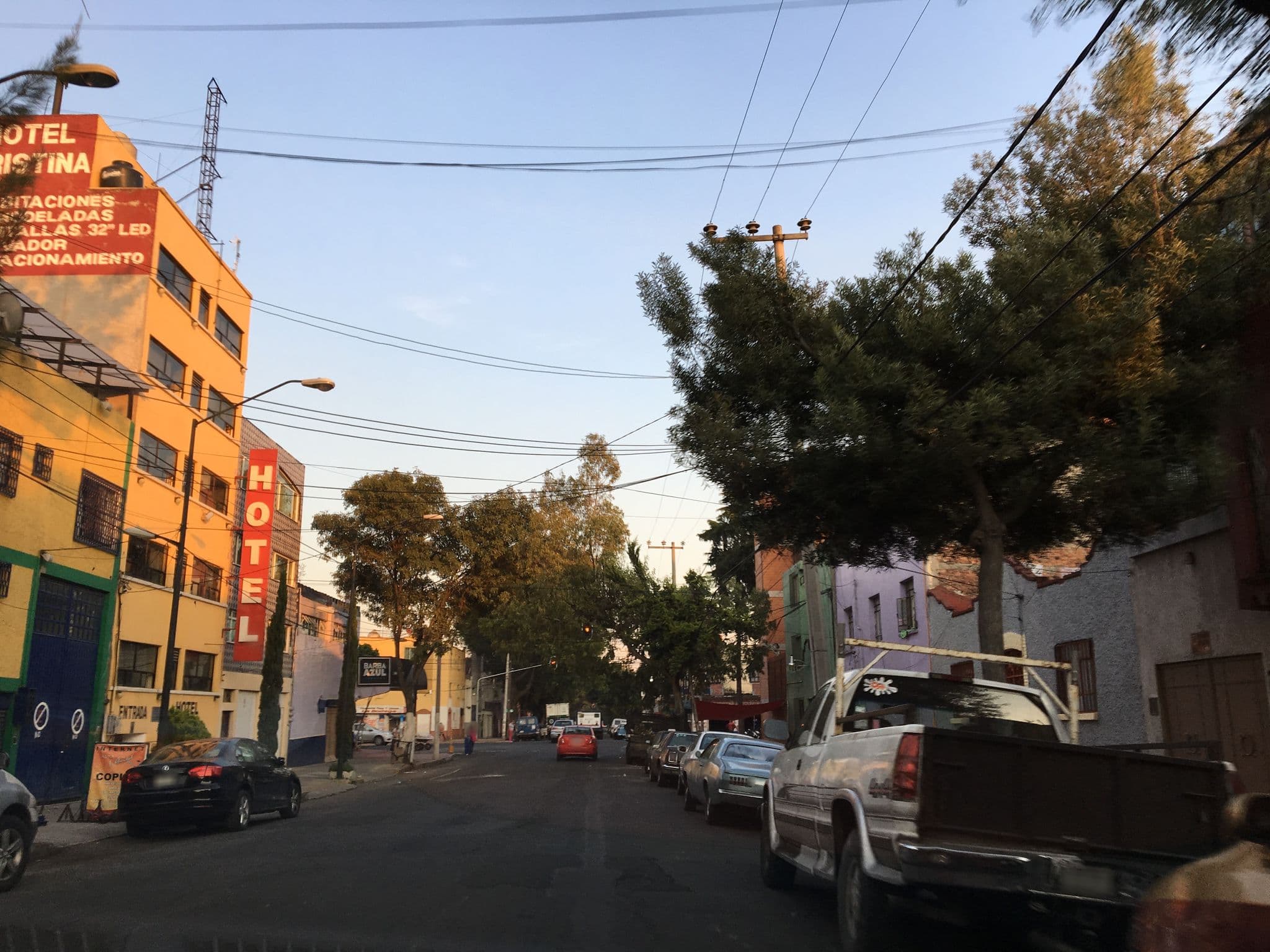 Street view near Hotel, Mexico City — © ccossio (CC BY-SA · Mapillary)