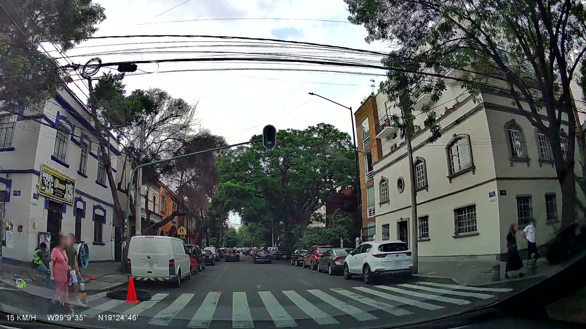 Street view near Hotel Ignacia, Colonia del Valle — © vsalgado (CC BY-SA · Mapillary)