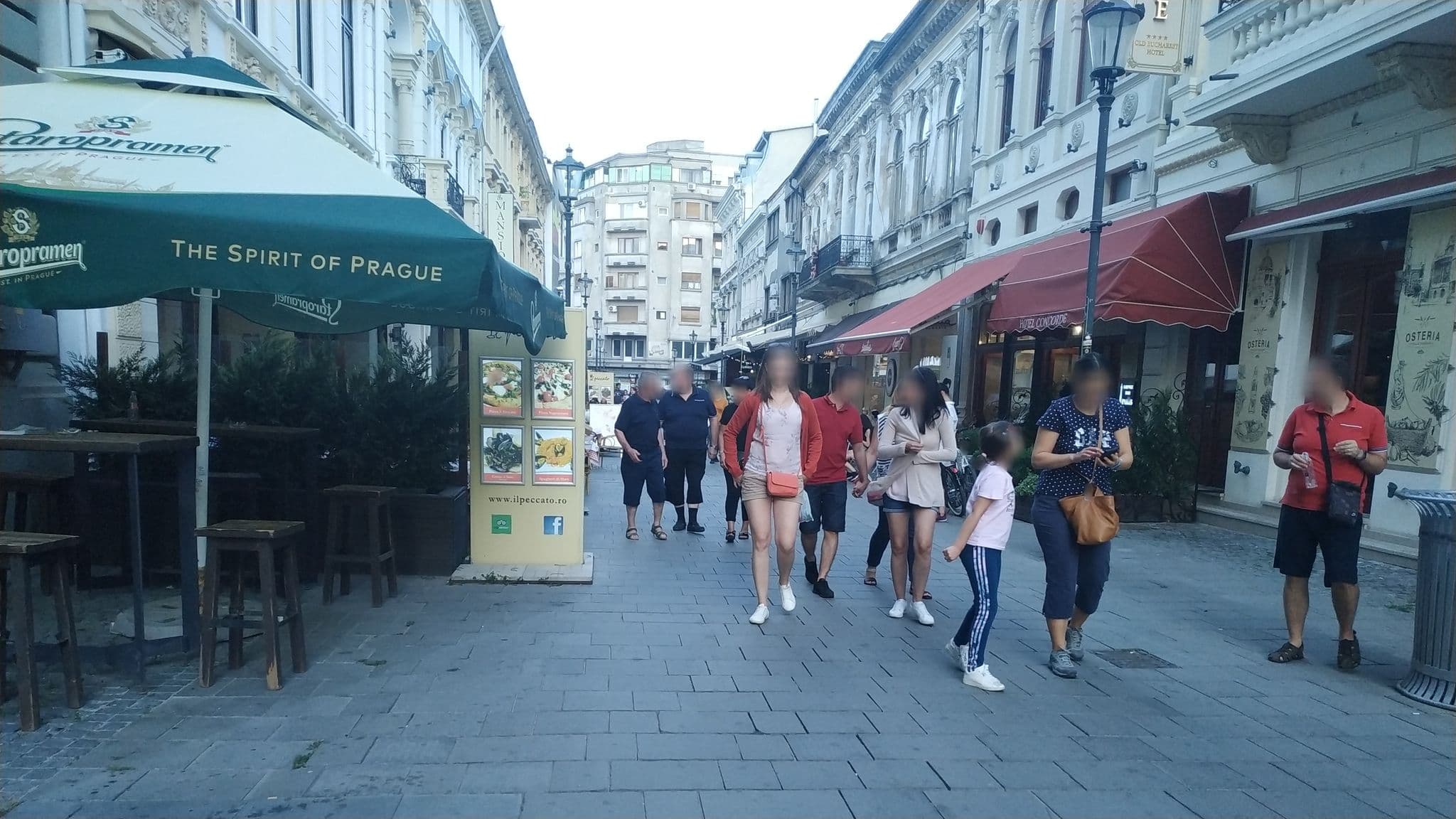 Street view near Concorde Old Bucharest, Bucharest